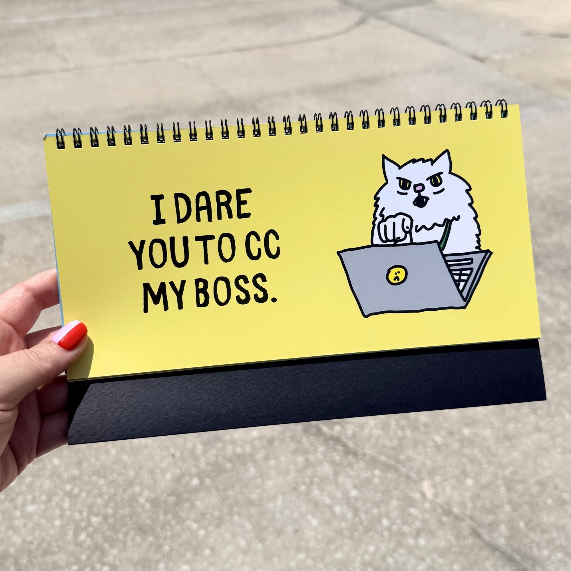 Cats At Work Desk Sign