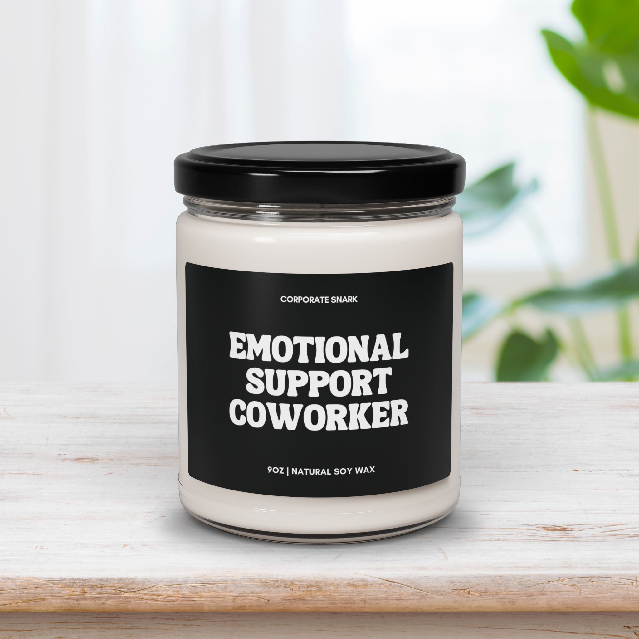 Emotional Support Coworker Candle