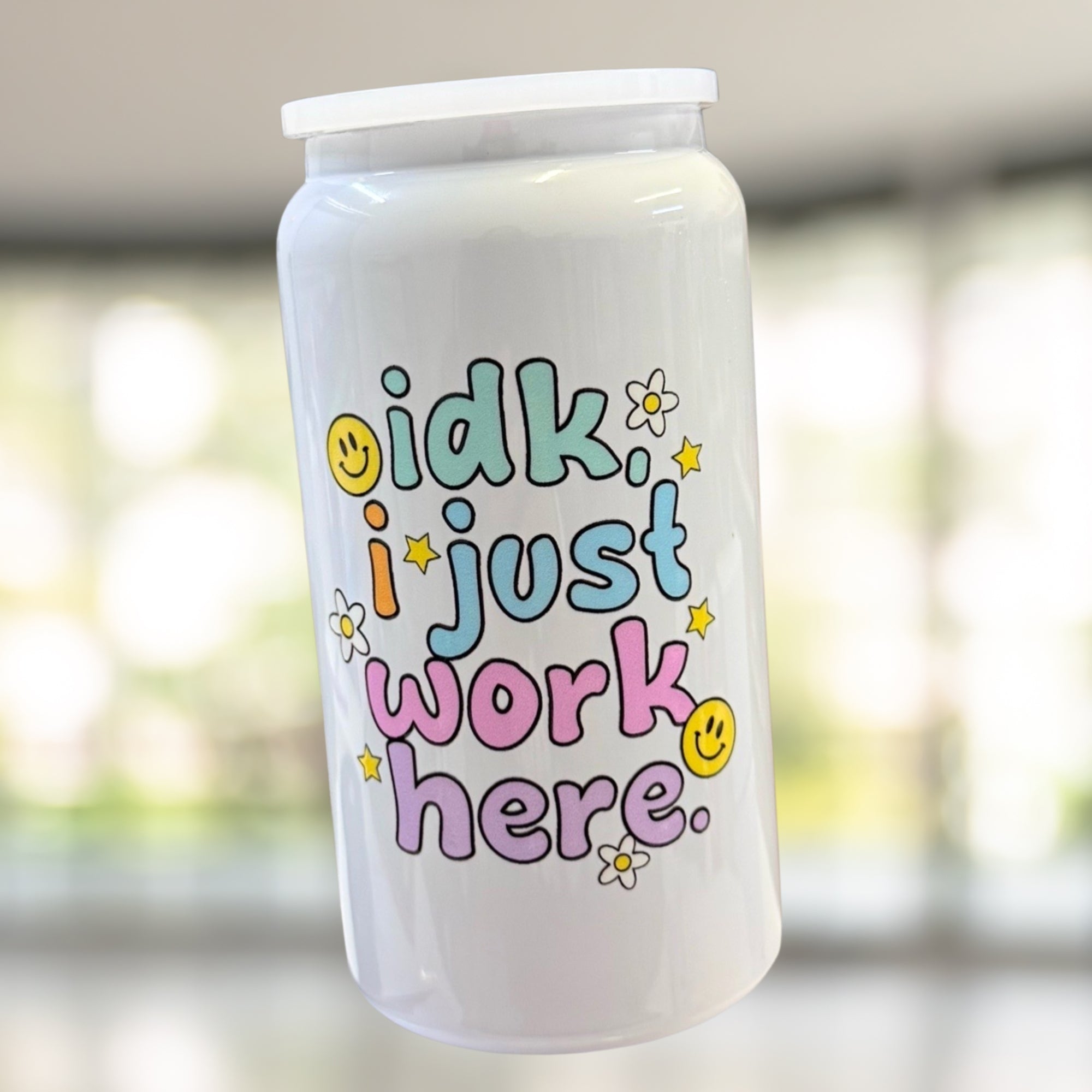 IDK I Just Work Here Tumbler