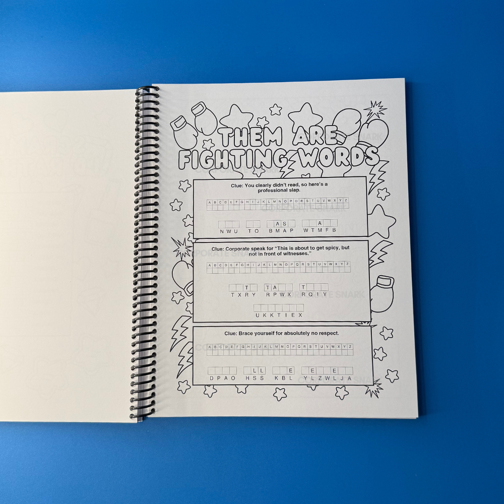 Limited Edition: Another Pointless Meeting Coloring & Activity Book