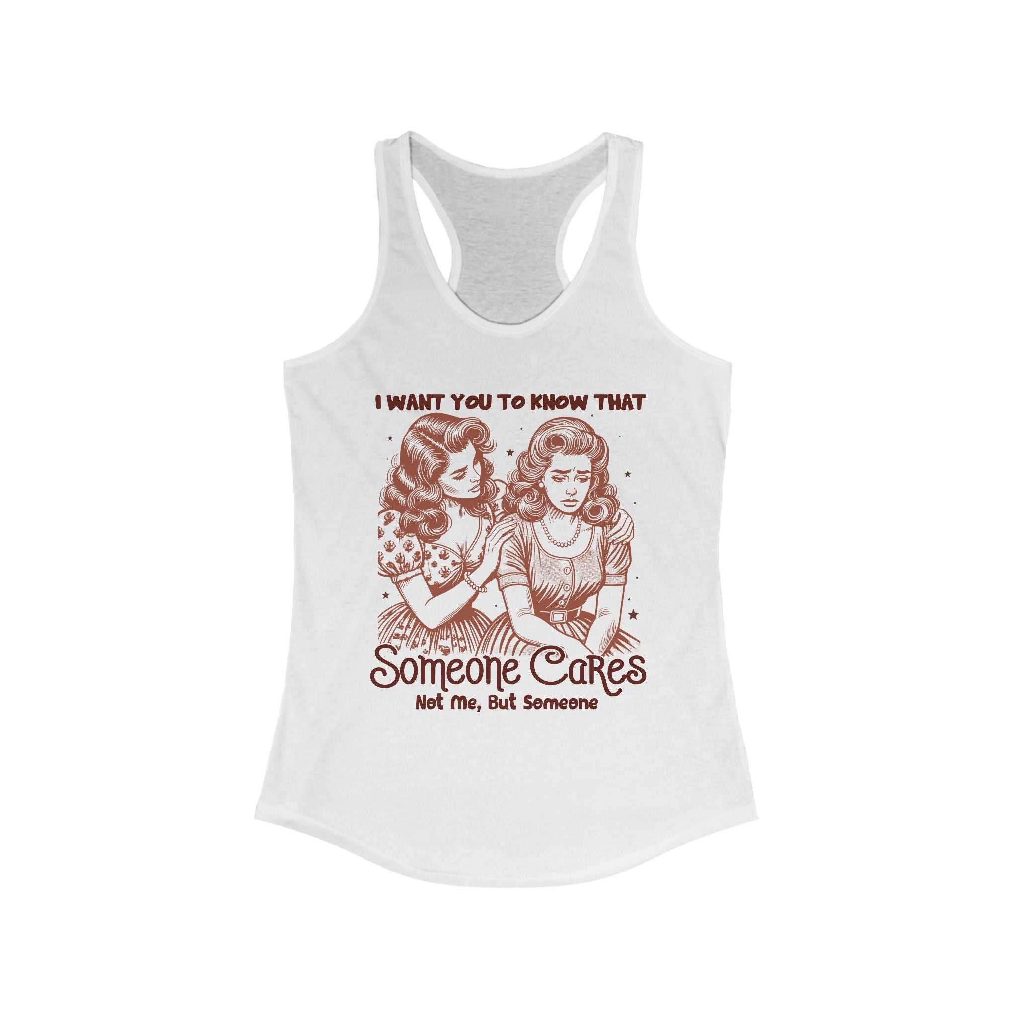 Someone Cares Women's Racerback Tank