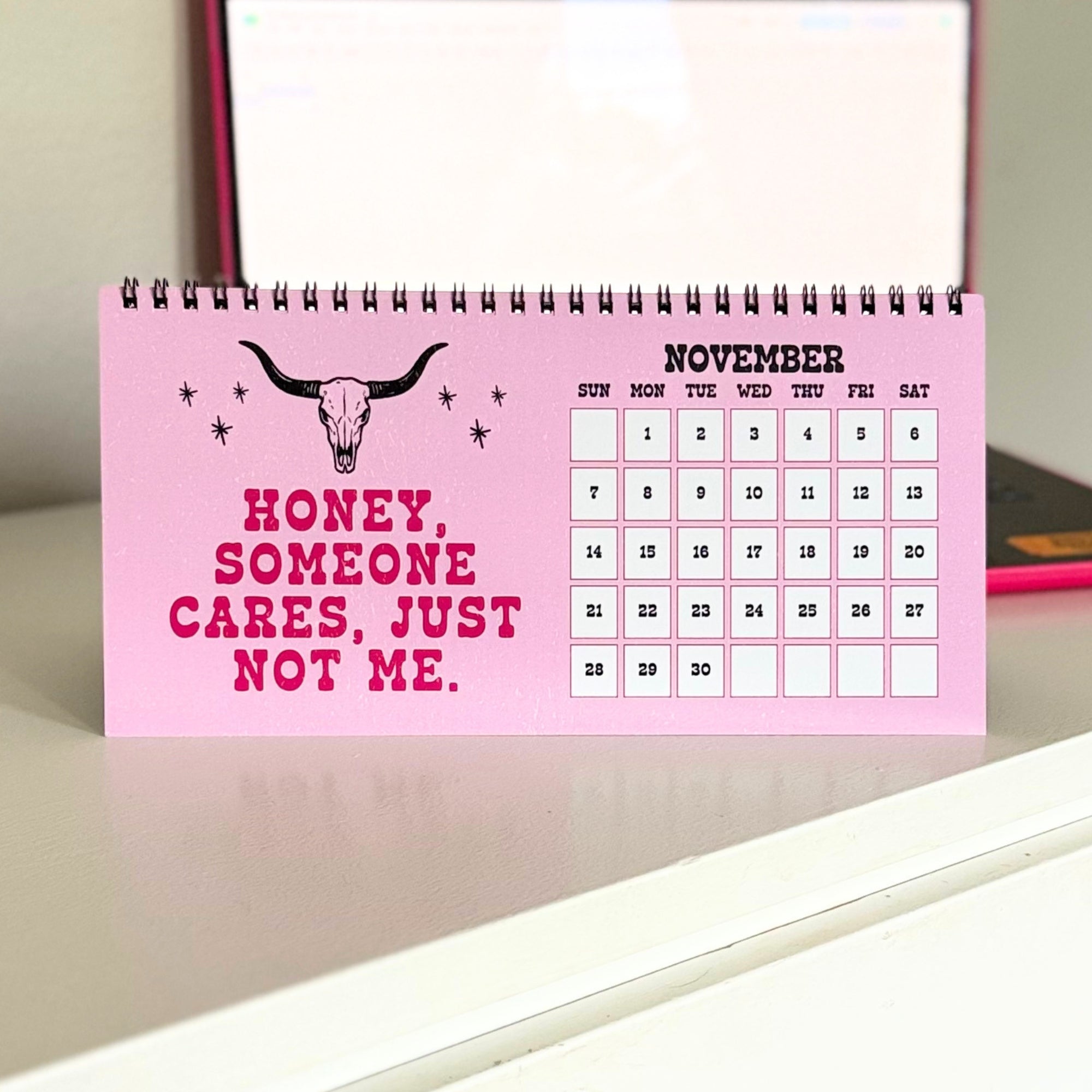 2027 Giddy Up Bitches Cowgirl Calendar