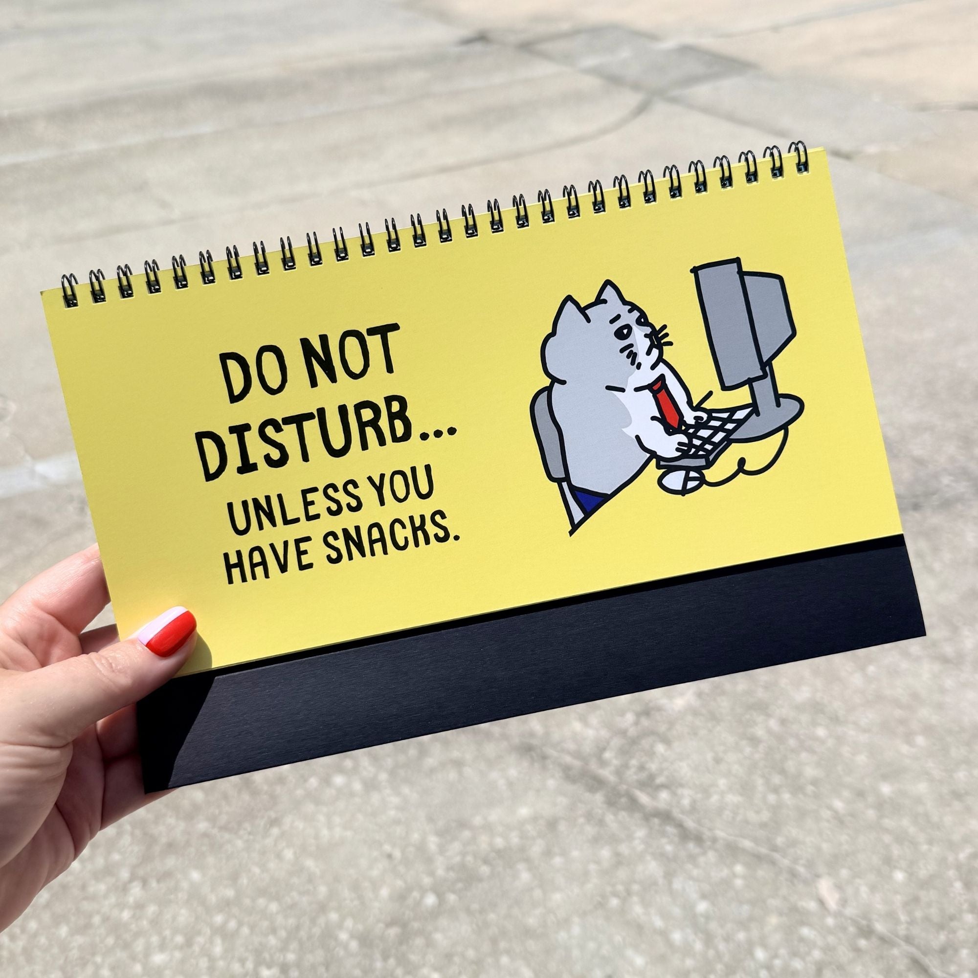 Cats At Work Desk Sign