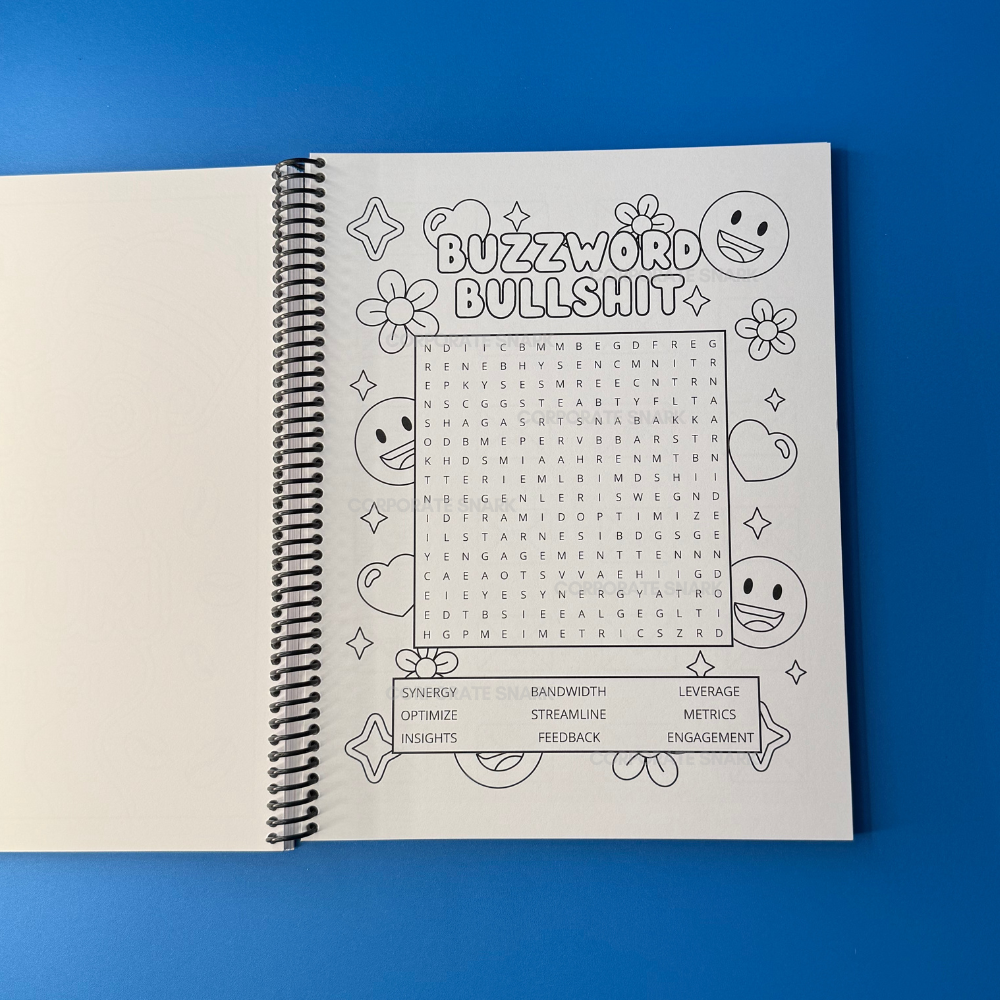 Limited Edition: Another Pointless Meeting Coloring & Activity Book