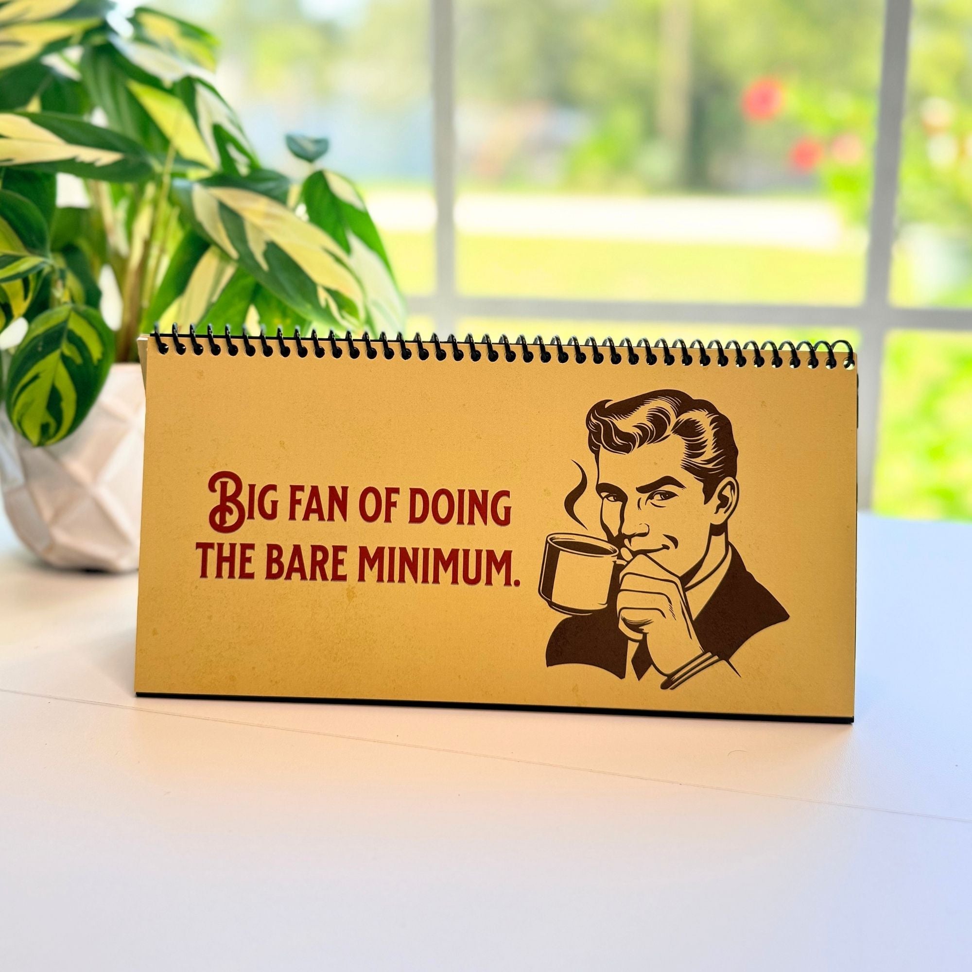 Please Lower Your Expectations Men of the Office Desk Flip Sign