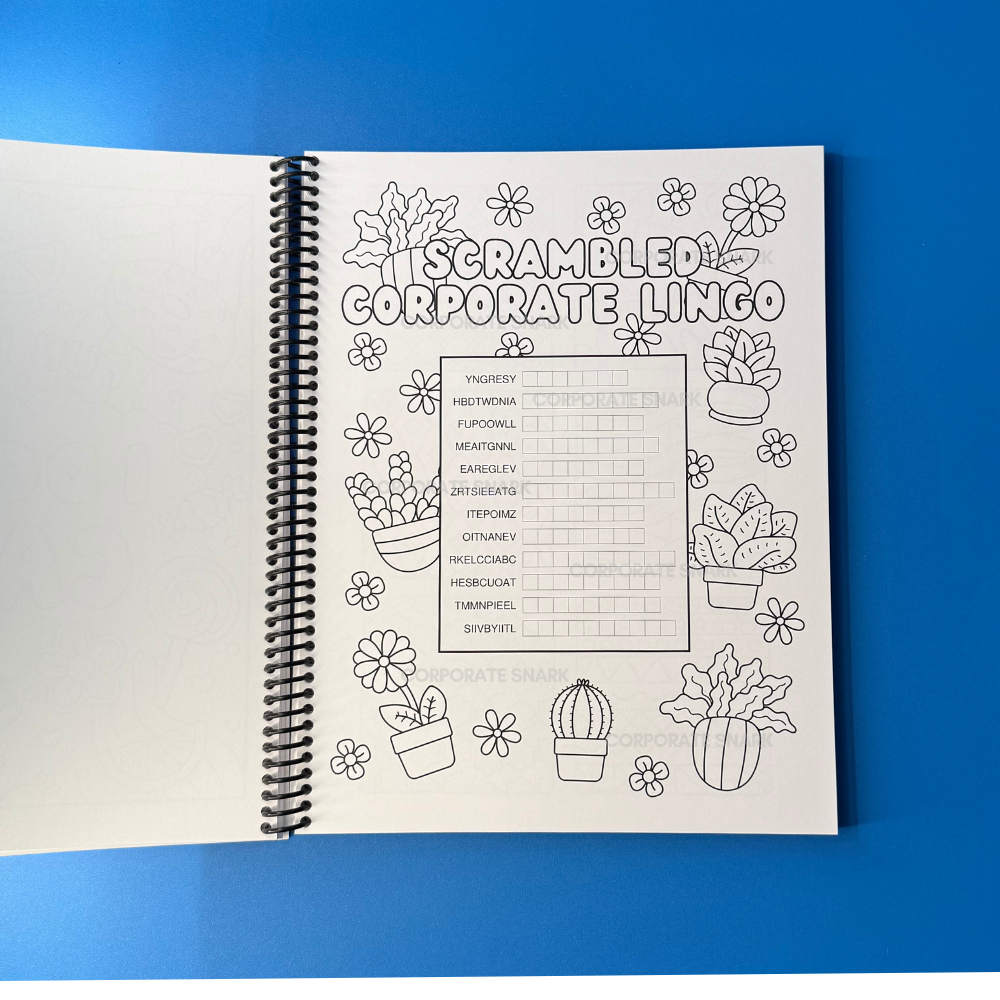 Limited Edition: Another Pointless Meeting Coloring & Activity Book