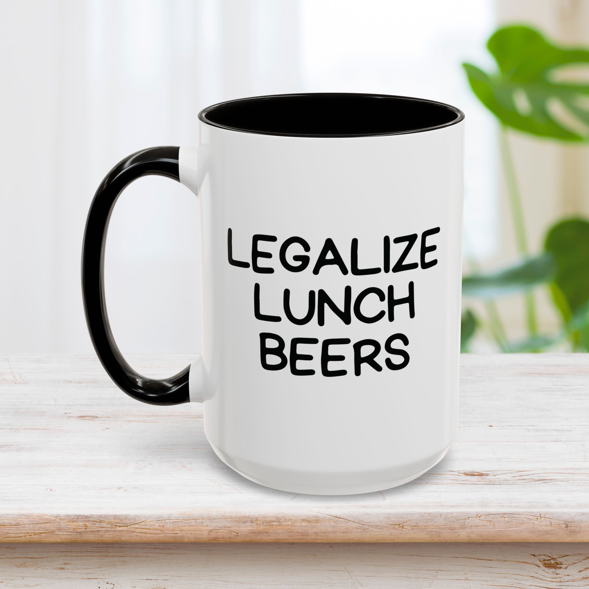 Legalize Lunch Beers Mug 15oz