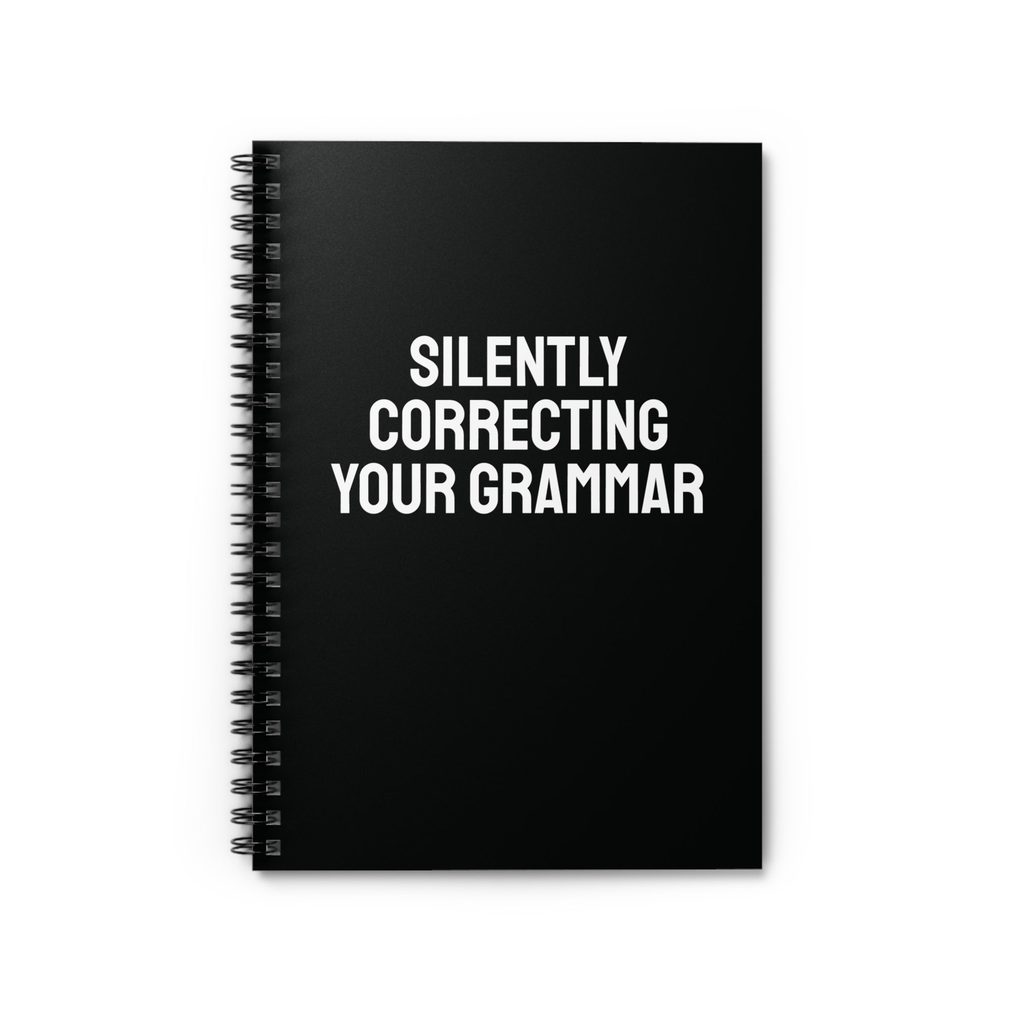 Silently Correcting Your Grammar Notebook