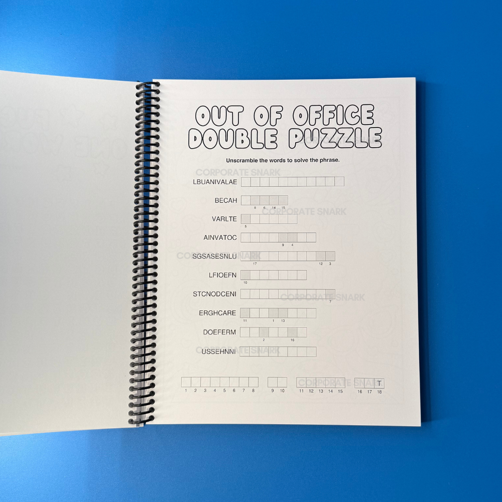 Limited Edition: Another Pointless Meeting Coloring & Activity Book