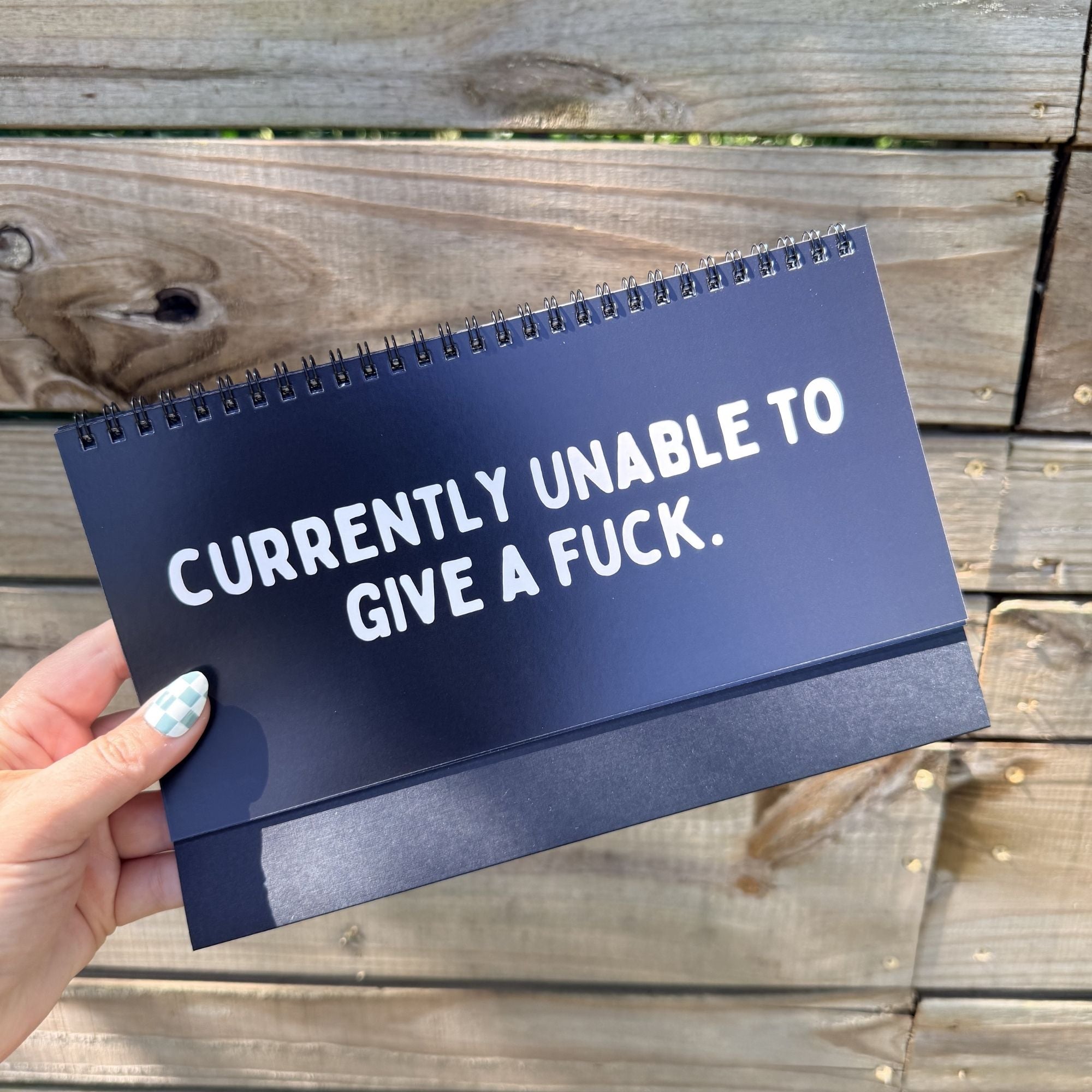 IMPERFECT Zero Fucks Given Work Mood Sign