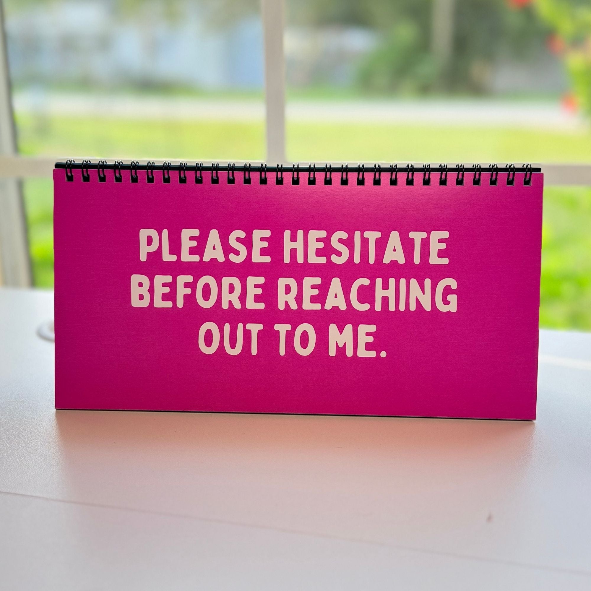 The Daily Mood Desk Sign Colorful