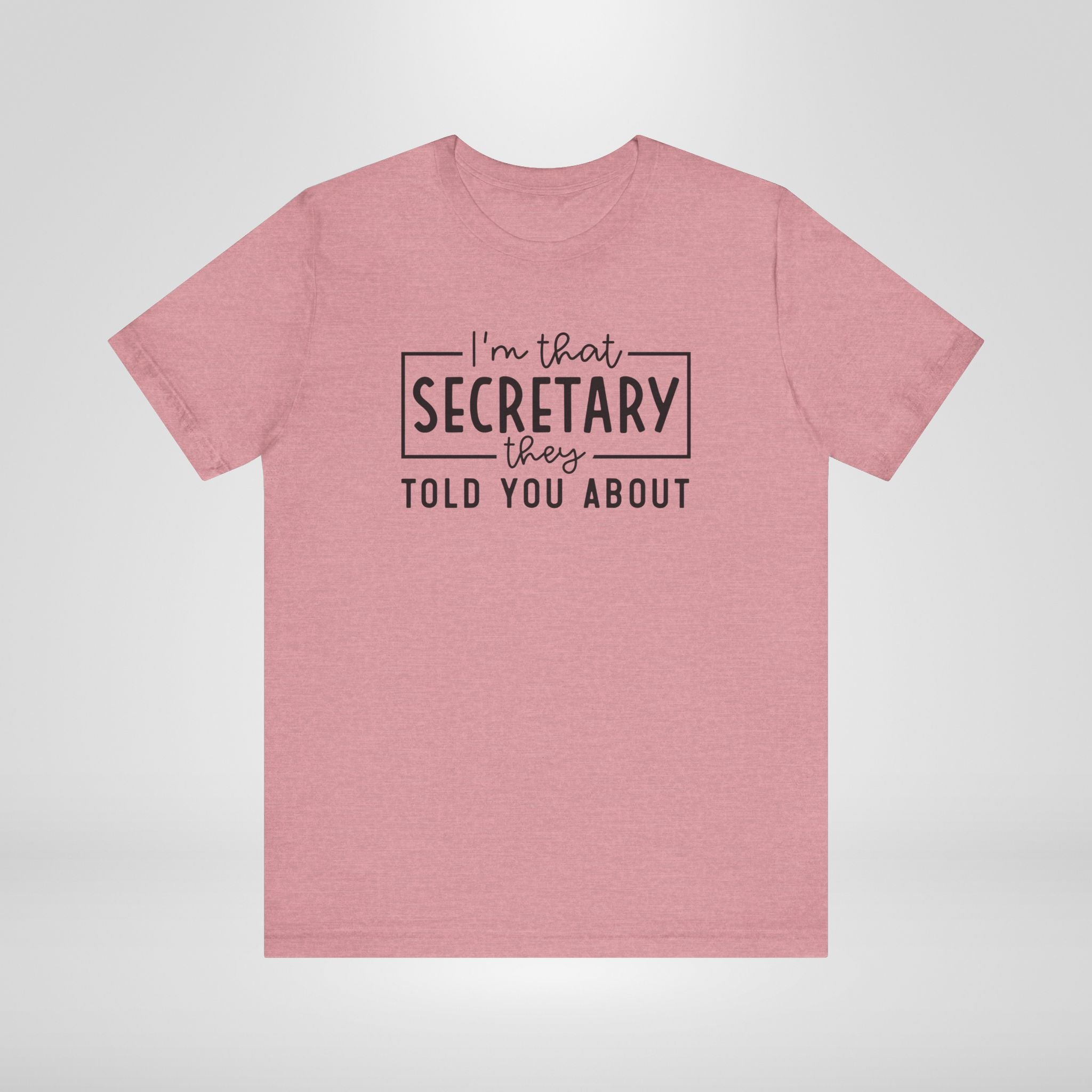 I'm That Secretary They Told You About T-Shirt