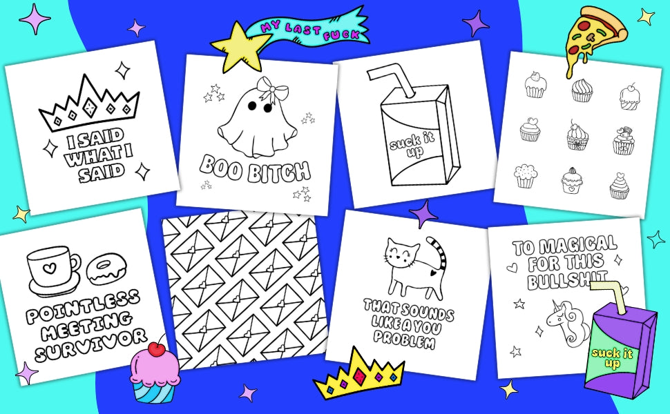 IMPERFECT - Funny Work Things I Want to Say at Work But I Can't Adult Coloring Book