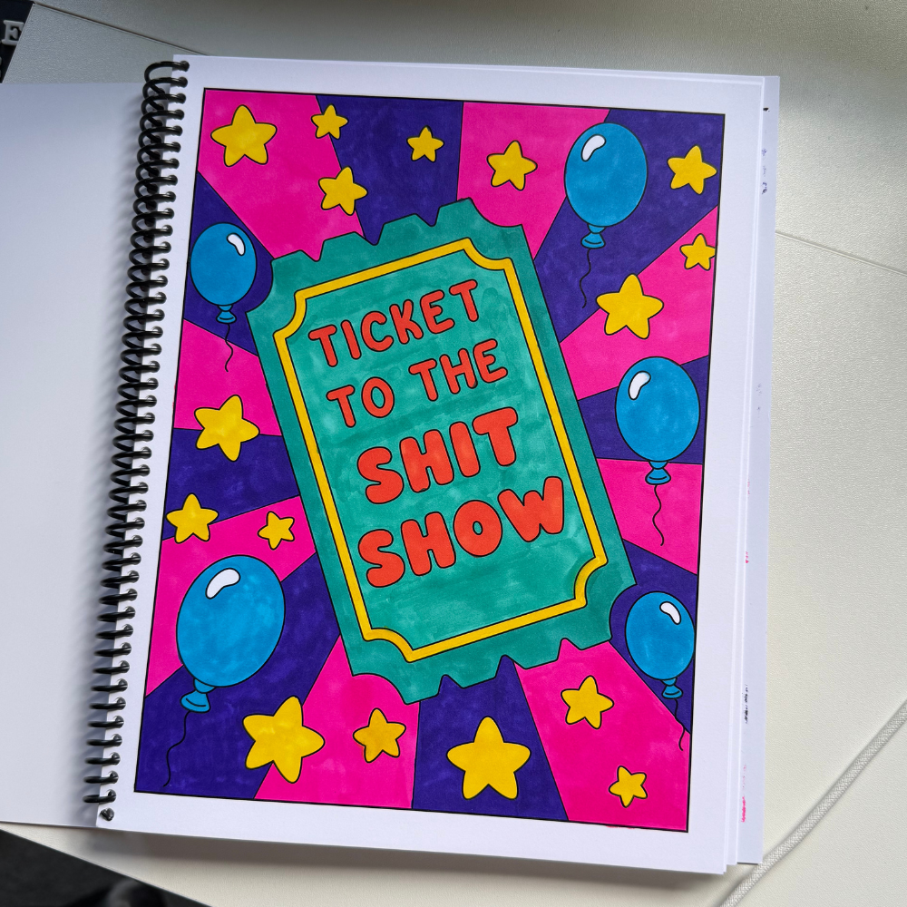 Limited Edition: Another Pointless Meeting Coloring & Activity Book