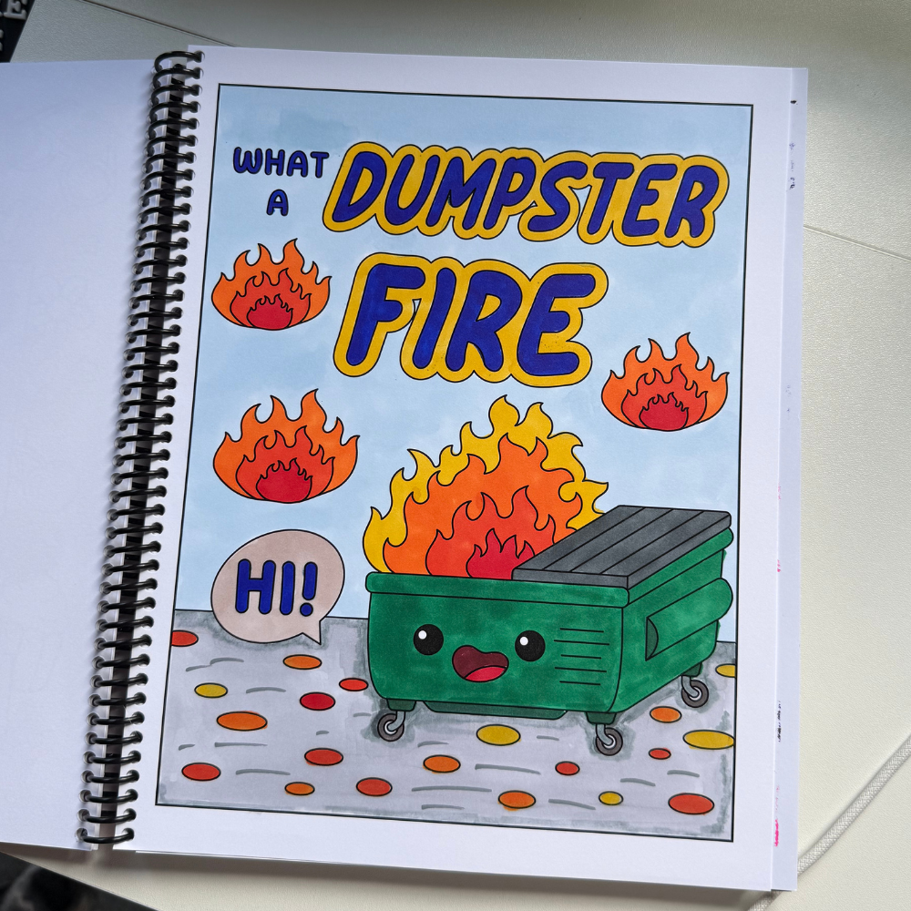 Limited Edition: Another Pointless Meeting Coloring & Activity Book