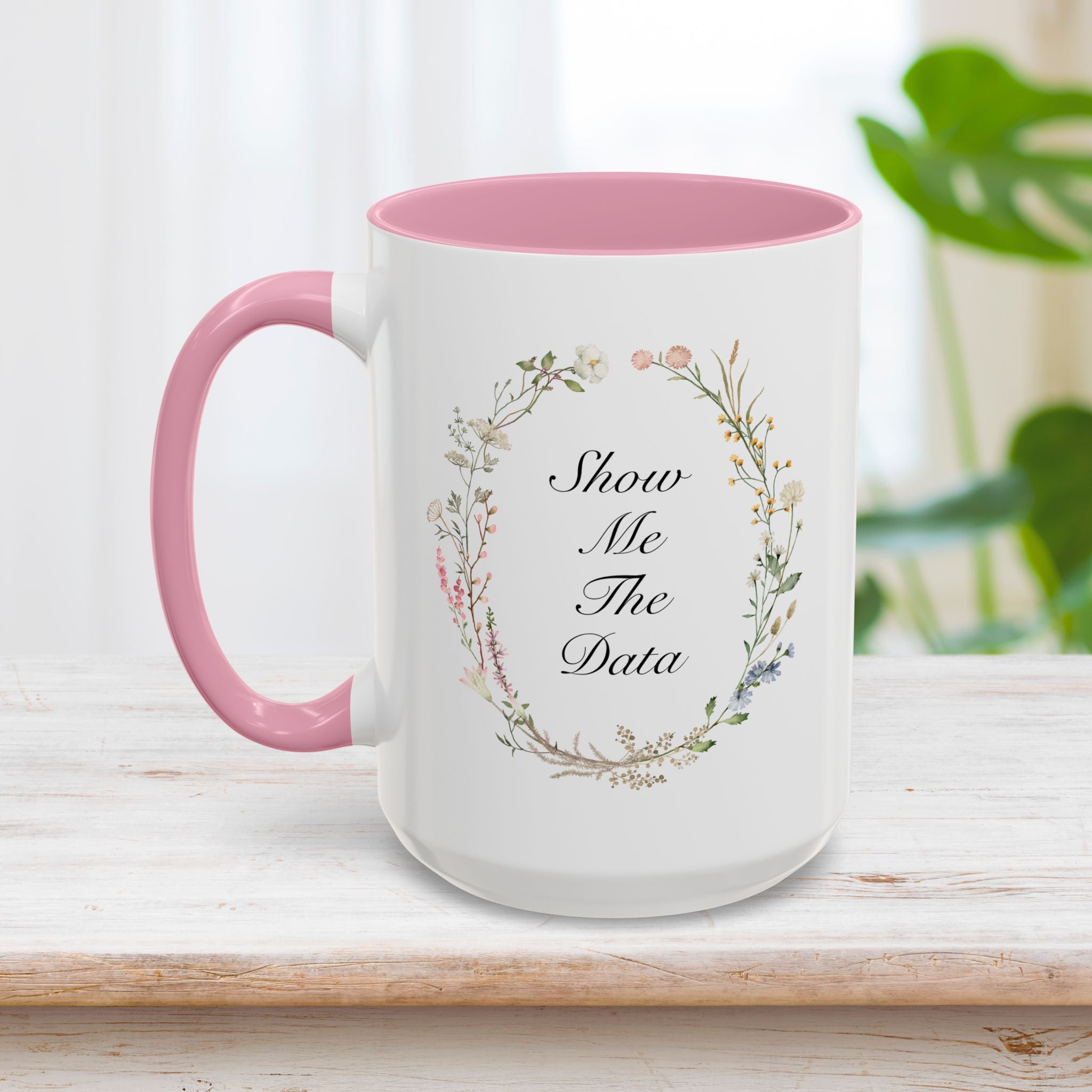 Show Me The Data Mug 15oz