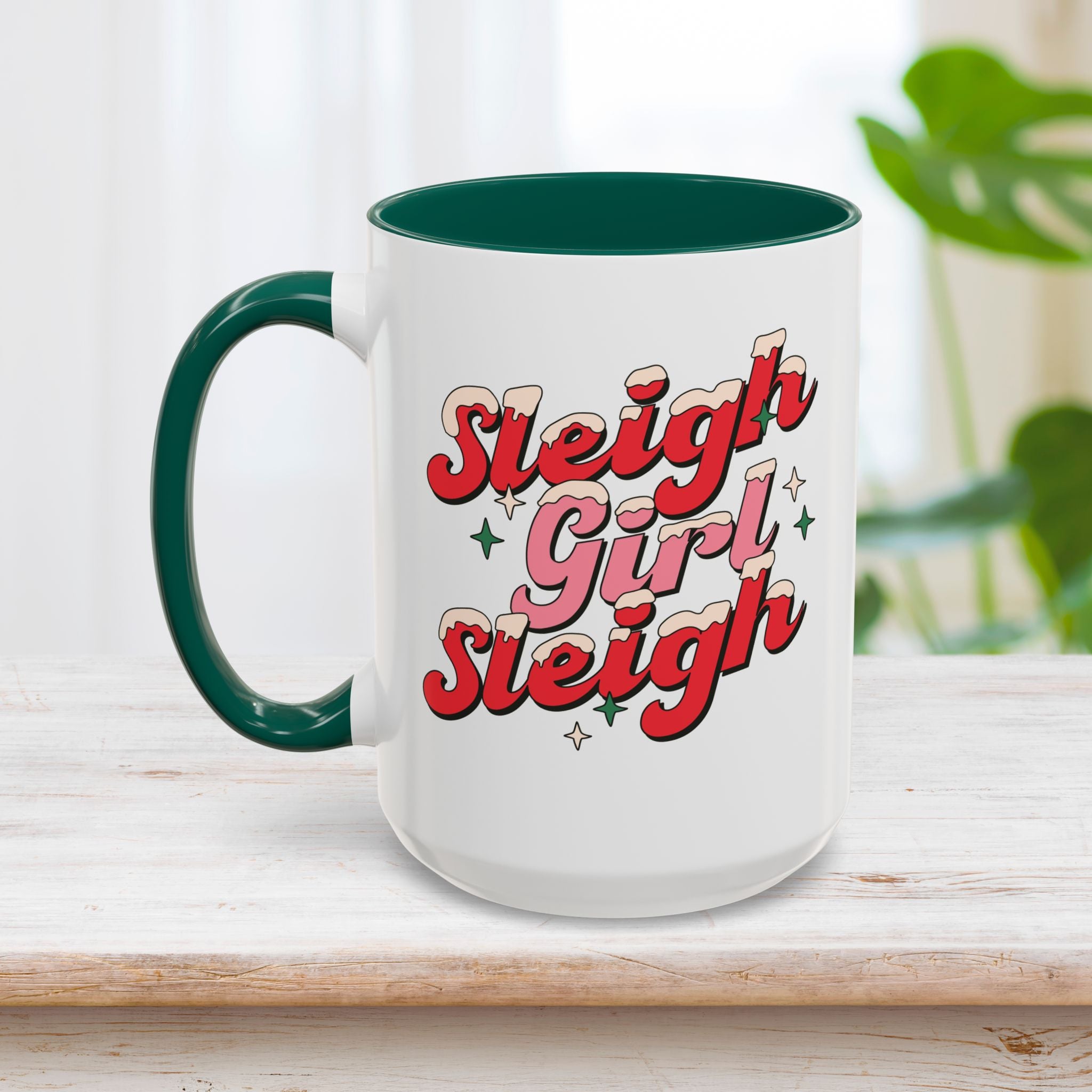 Sleigh Girl Sleigh Mug 15oz