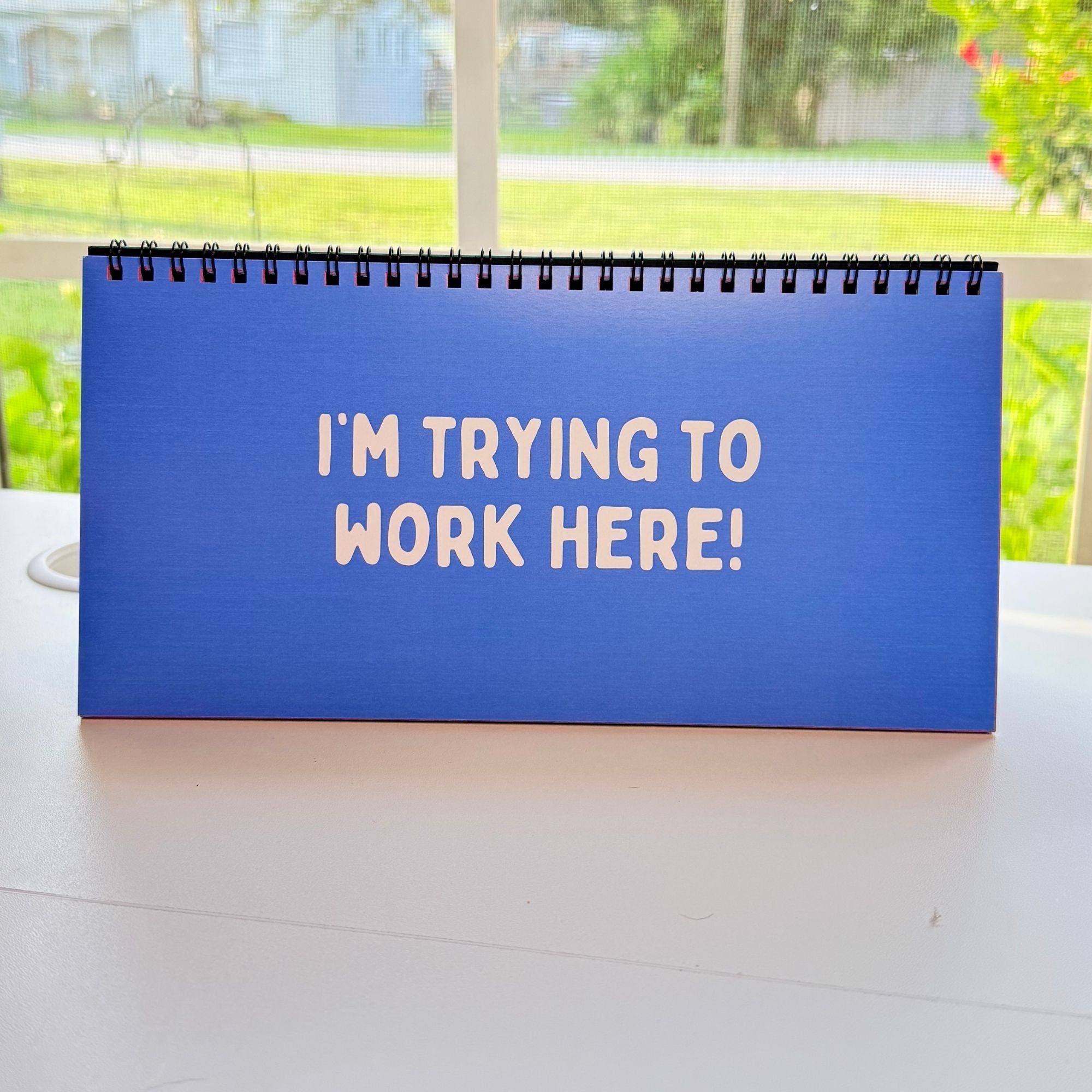 The Daily Mood Desk Sign Colorful