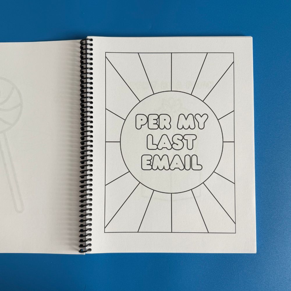 Pointless Meeting Coloring And Activity Book