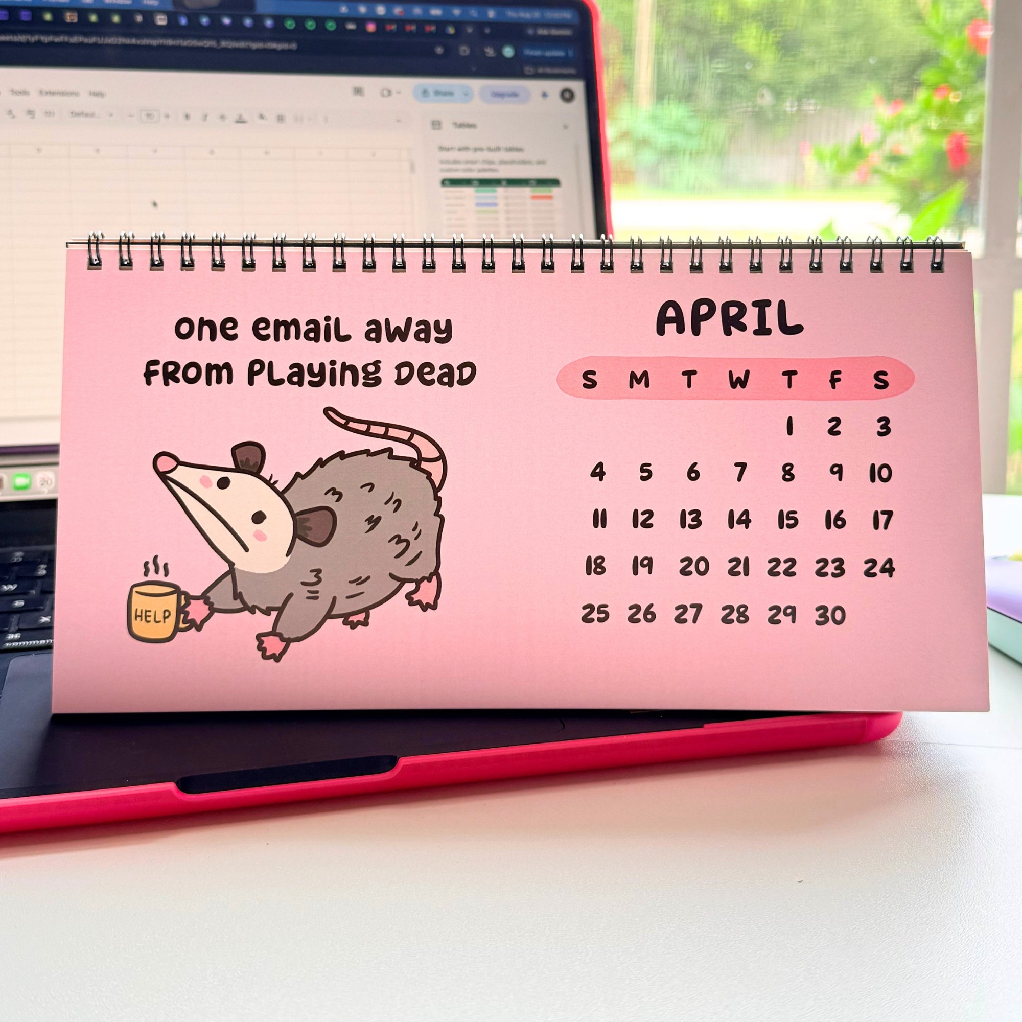 2027 Live, Laugh, Crash Out Calendar