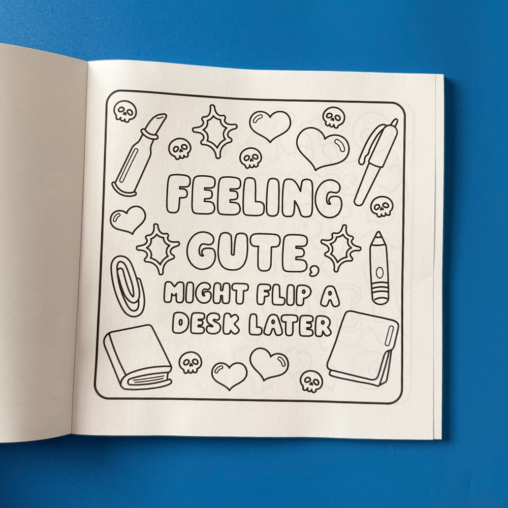 Corporate Chaos Spooky Edition Coloring Book