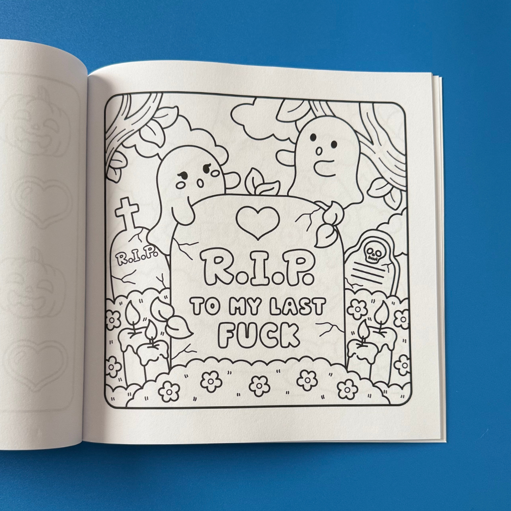 Corporate Chaos Spooky Edition Coloring Book