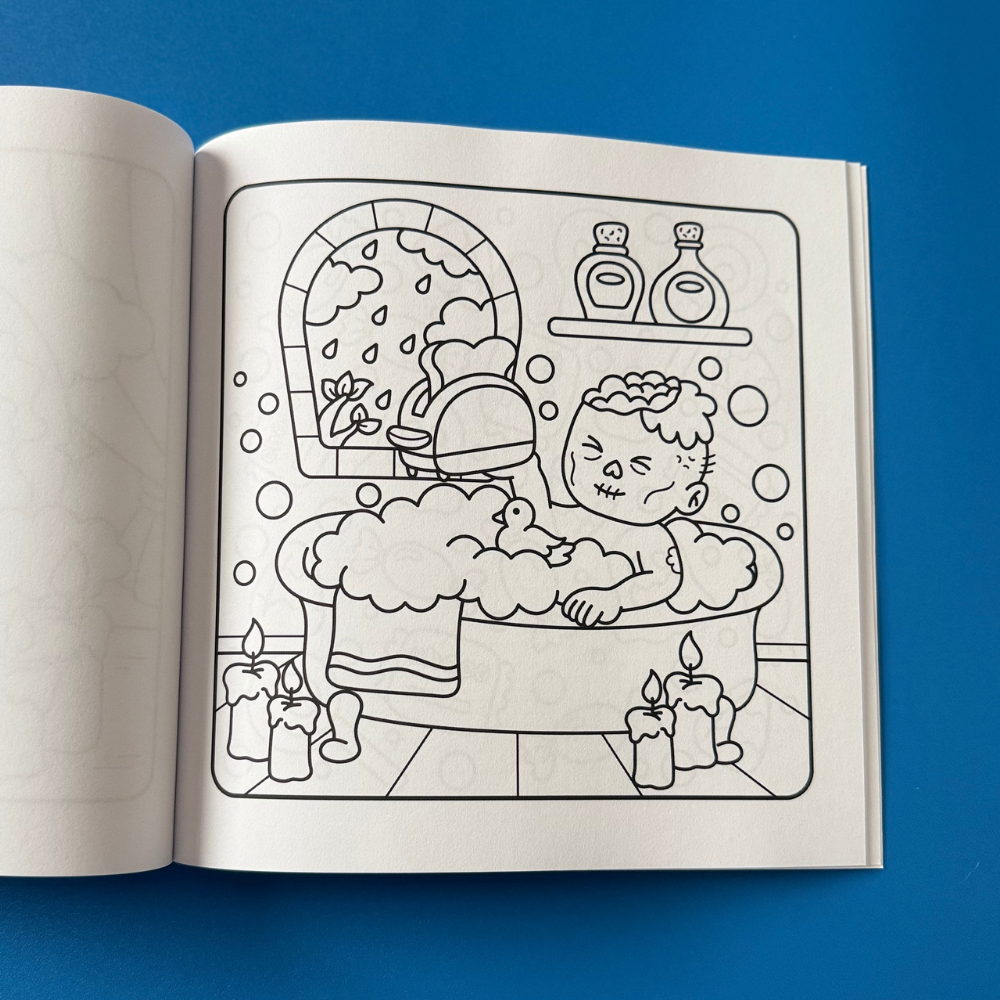 Corporate Chaos Spooky Edition Coloring Book