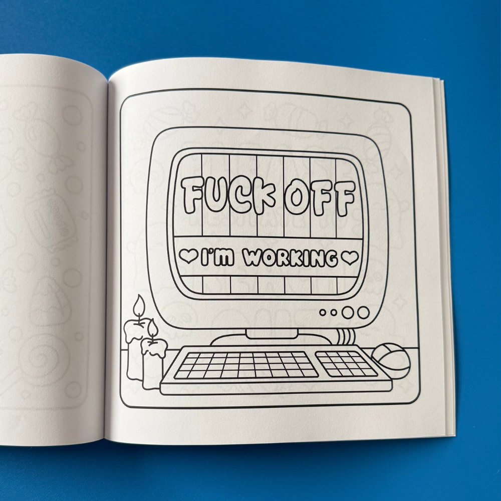 Corporate Chaos Spooky Edition Coloring Book