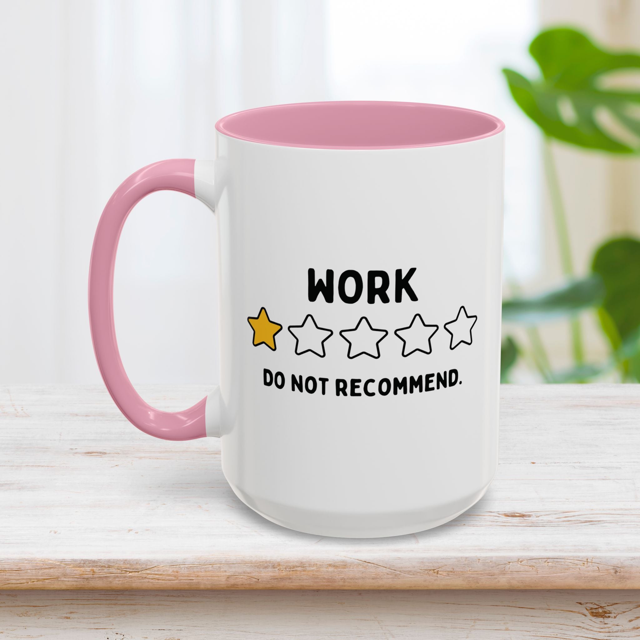 Work 1 Out of 5 Stars: Do Not Recommend Mug 15oz