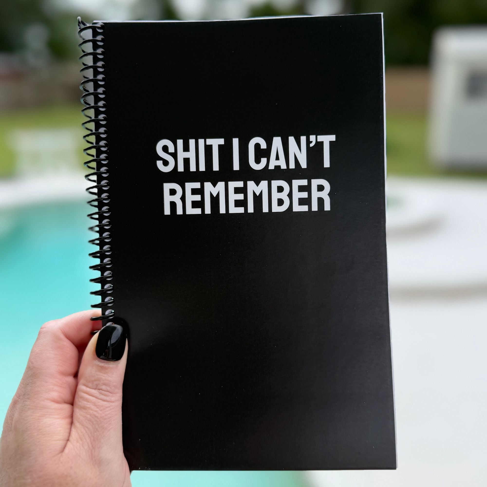 Shit I Can't Remember Notebook
