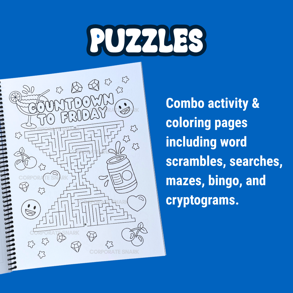 Limited Edition: Another Pointless Meeting Coloring & Activity Book