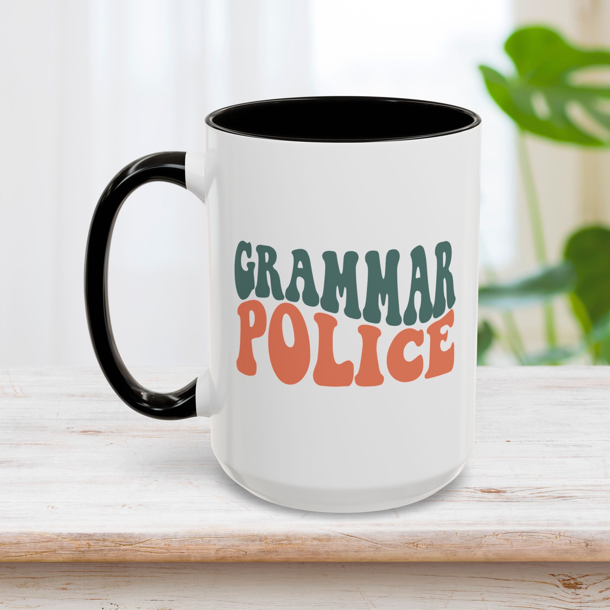 Grammar Police Mug 15oz