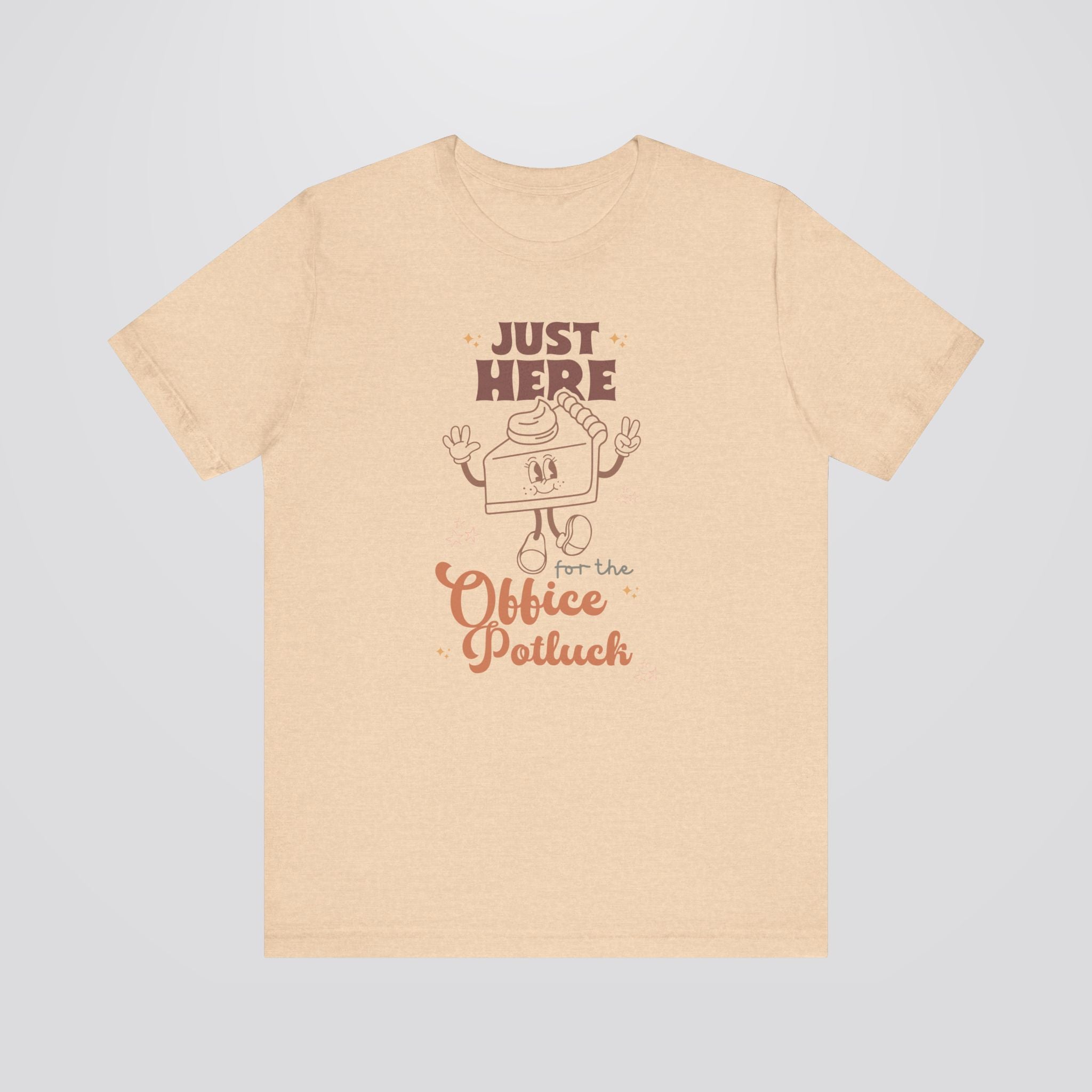 Just Here for the Office Potluck Tshirt