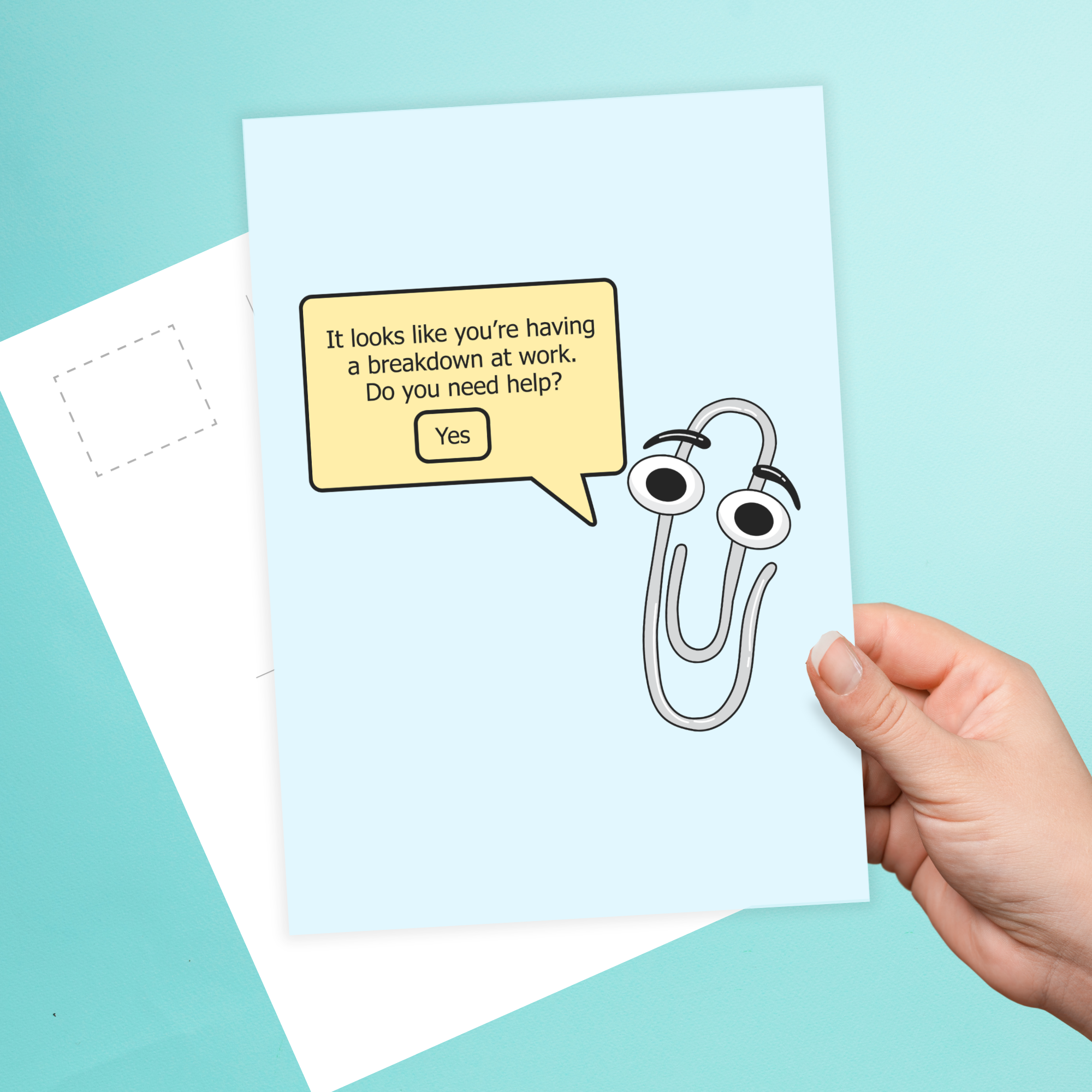 It Looks Like You're Having A Breakdown Postcard