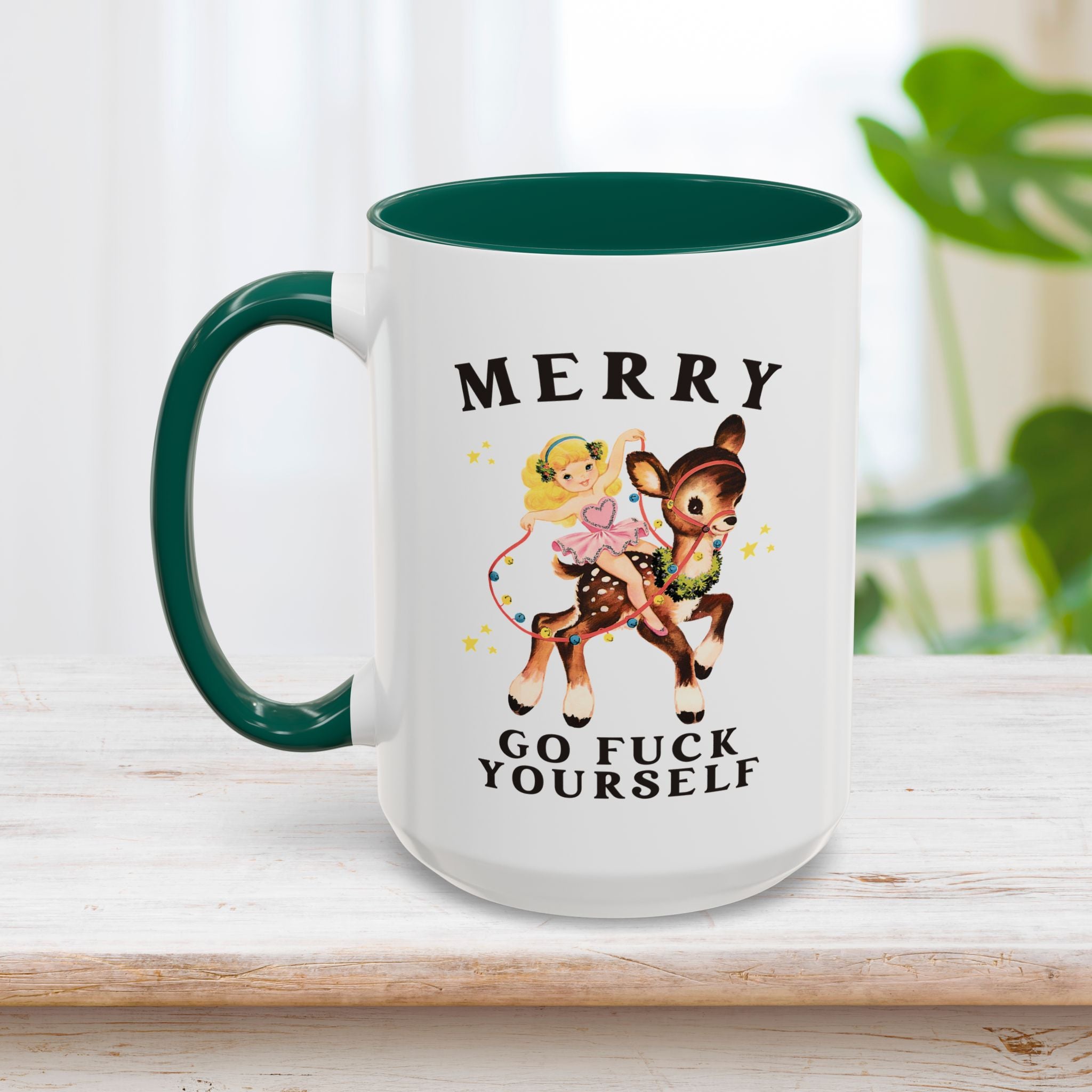 Merry Go Fuck Yourself Mug 15oz