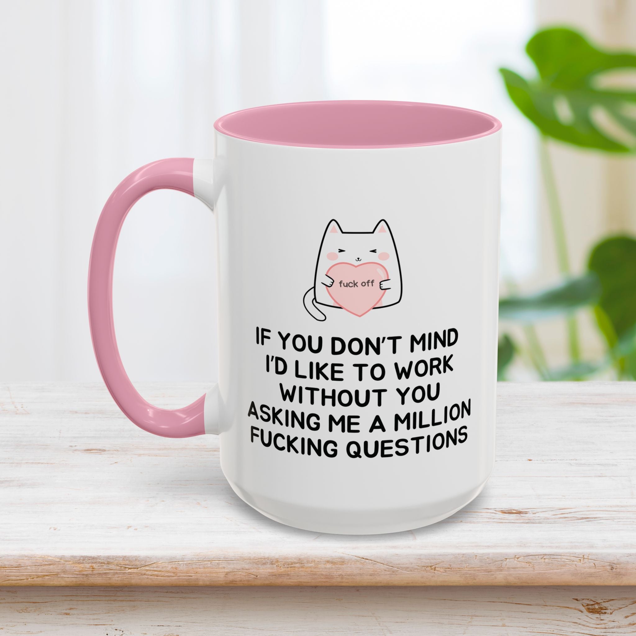 “Catty Quip” Snarky Mug 15oz