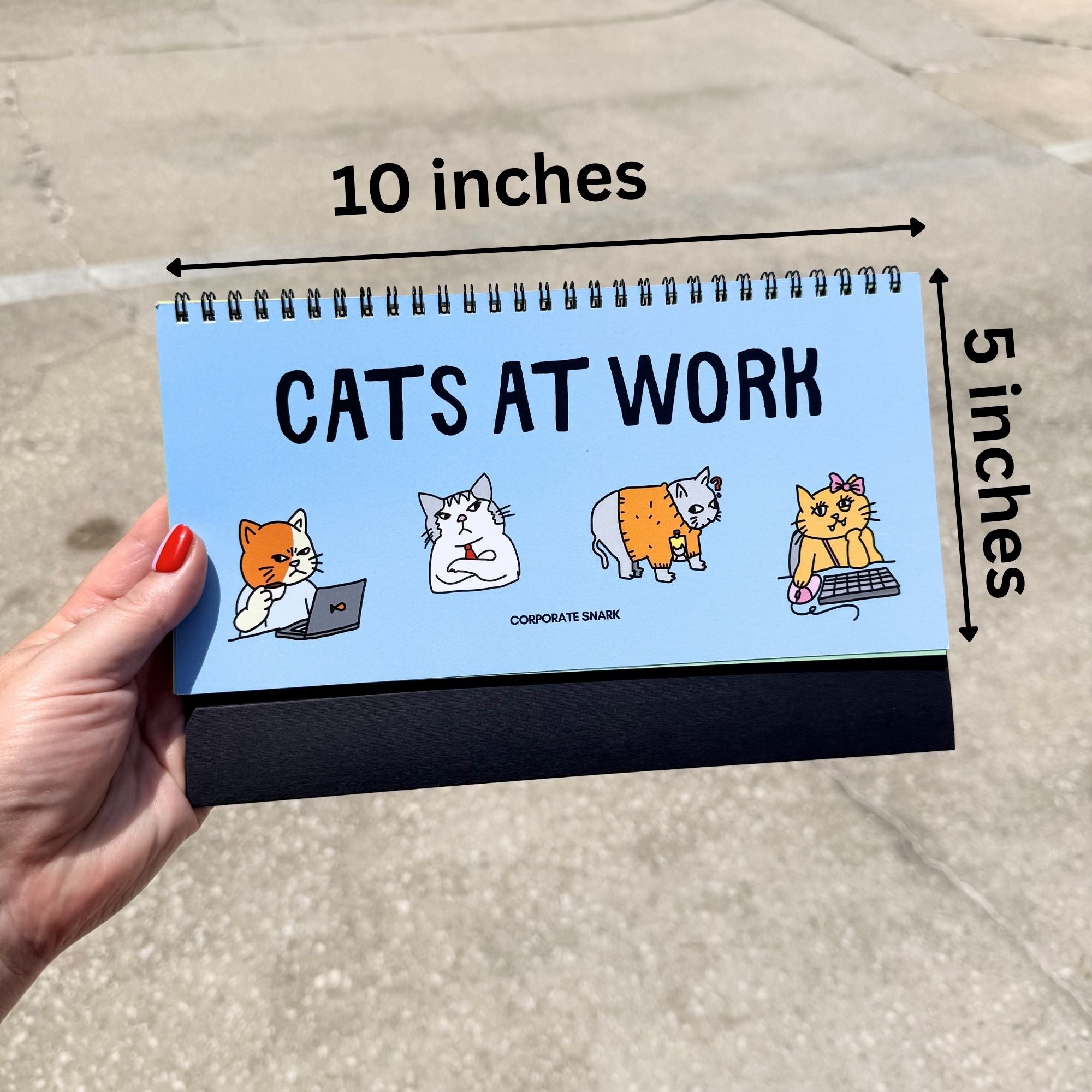 Cats At Work Desk Sign