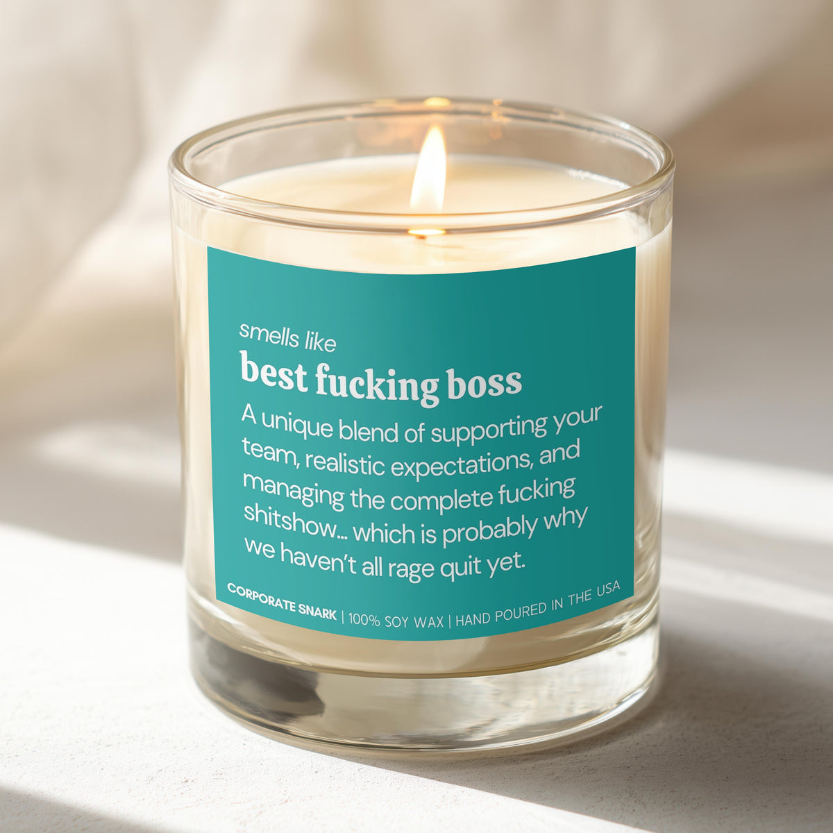 Best Fucking Boss Candle