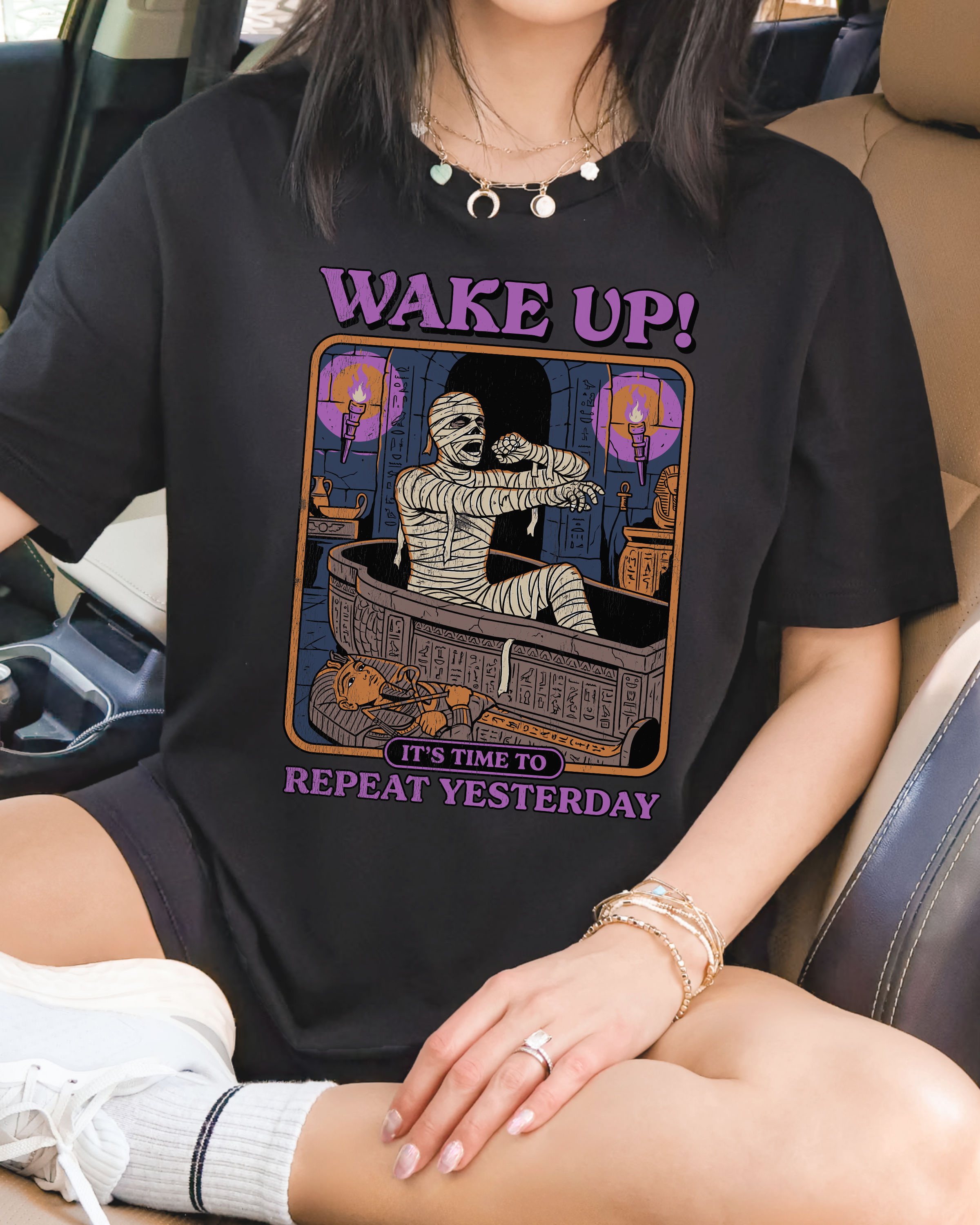 Wake Up Time To Repeat T-shirt