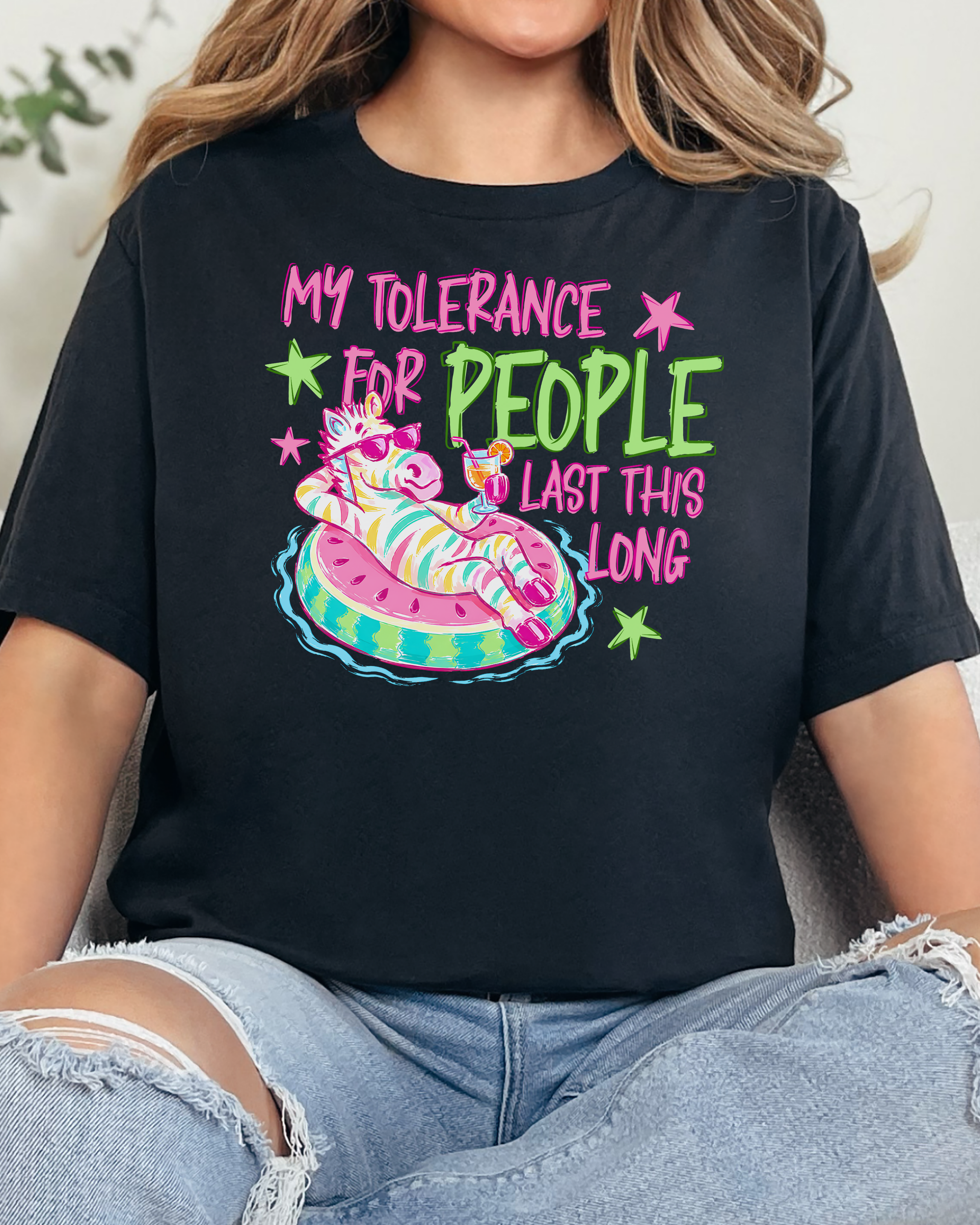 My Tolerance For People Lasts This Long Tshirt