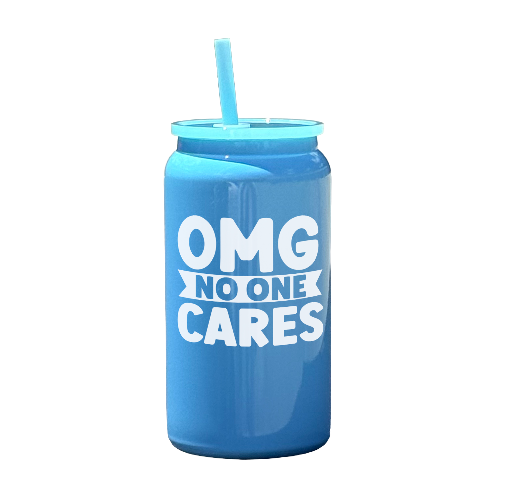OMG No One Cares Tumbler
