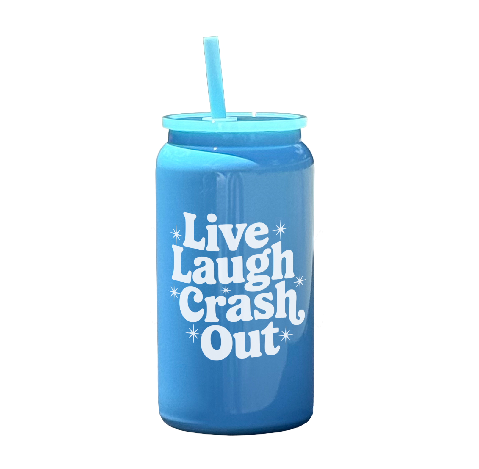 Live Laugh Crash Out Tumbler
