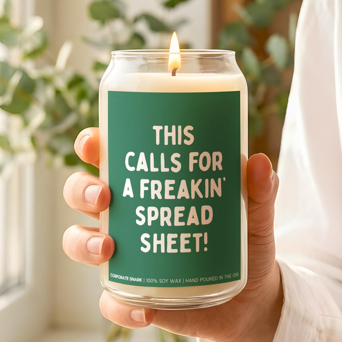 This Calls For A Freakin' Spreadsheet Candle