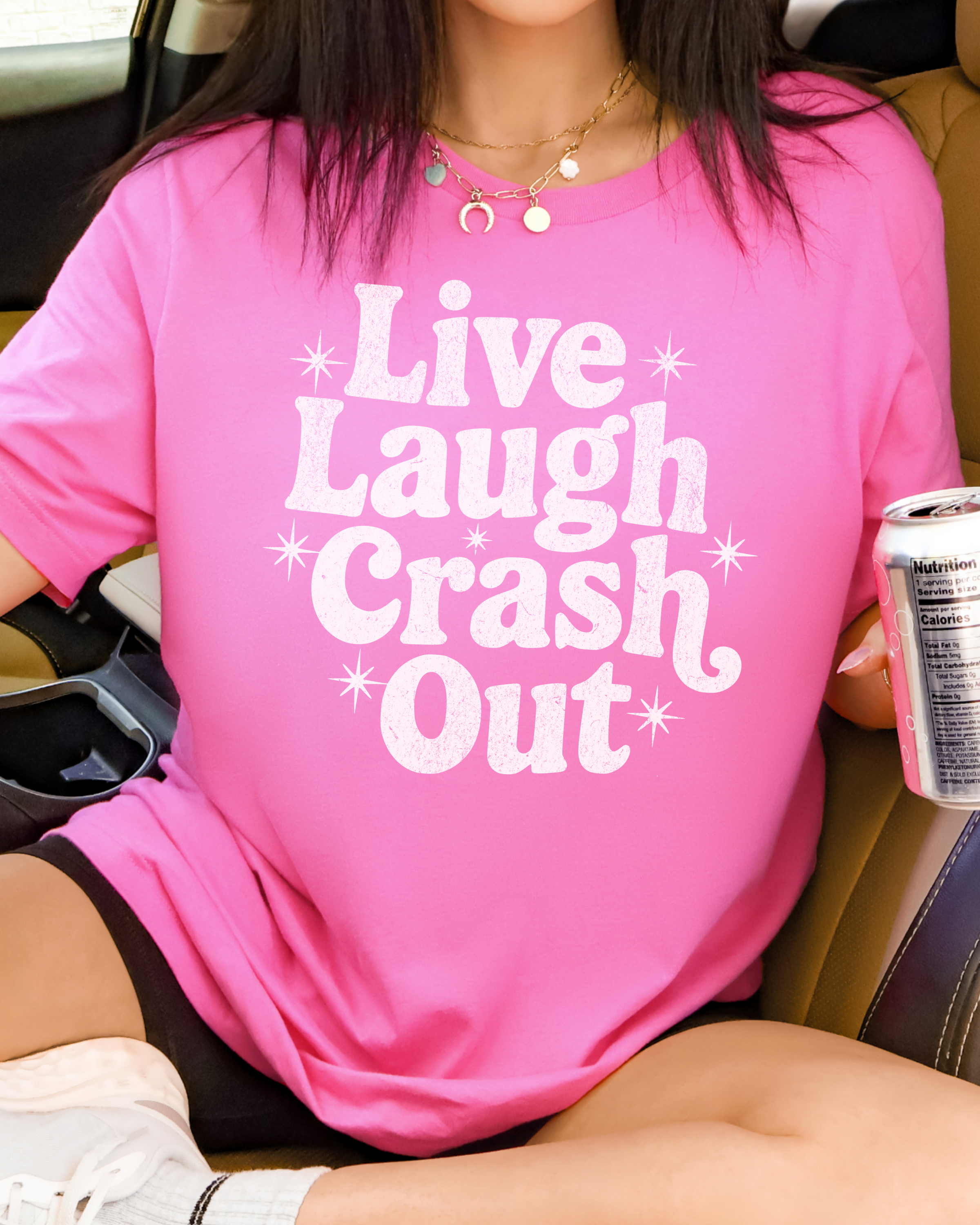 Live Laugh Crash Out T-shirt