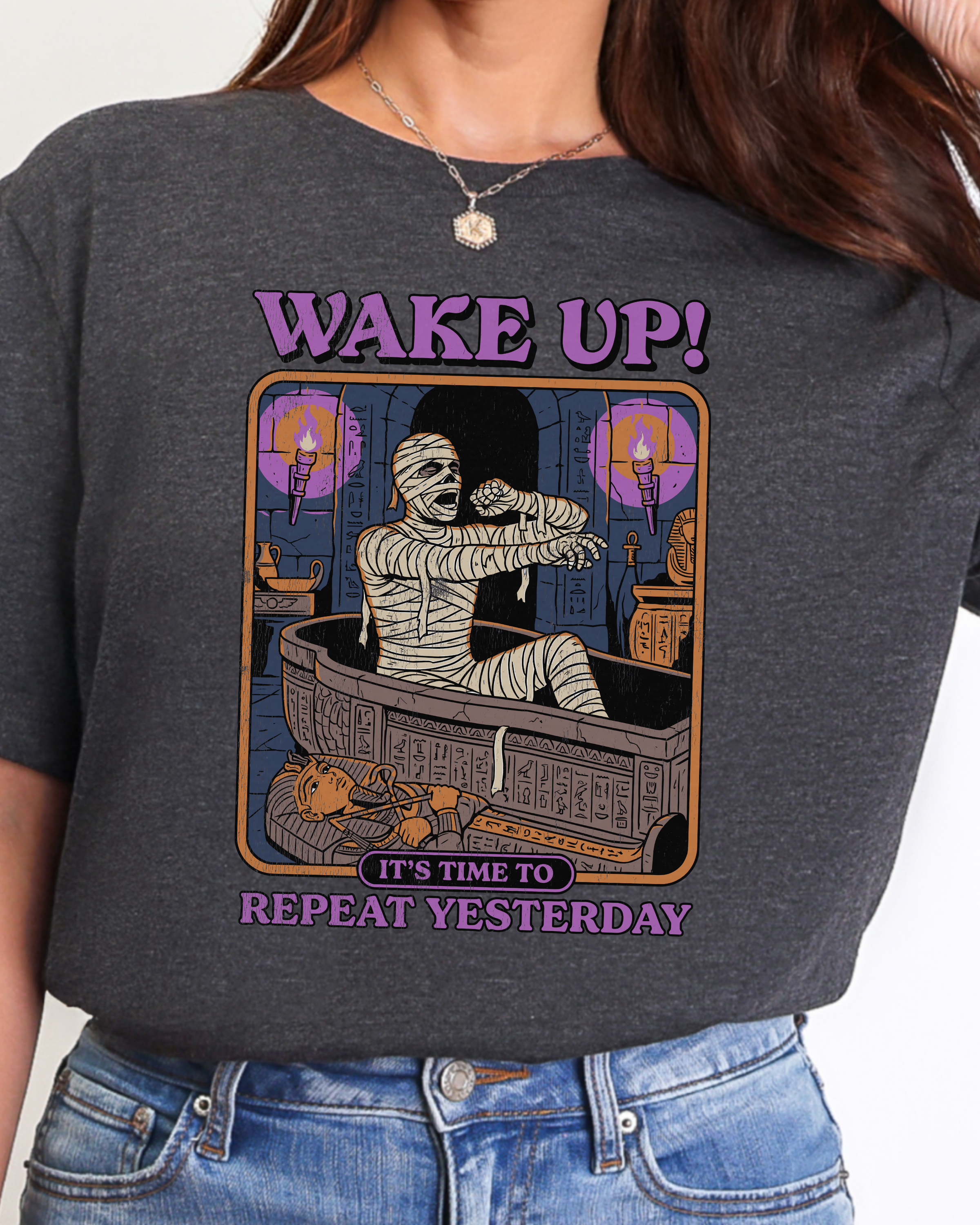 Wake Up Time To Repeat T-shirt