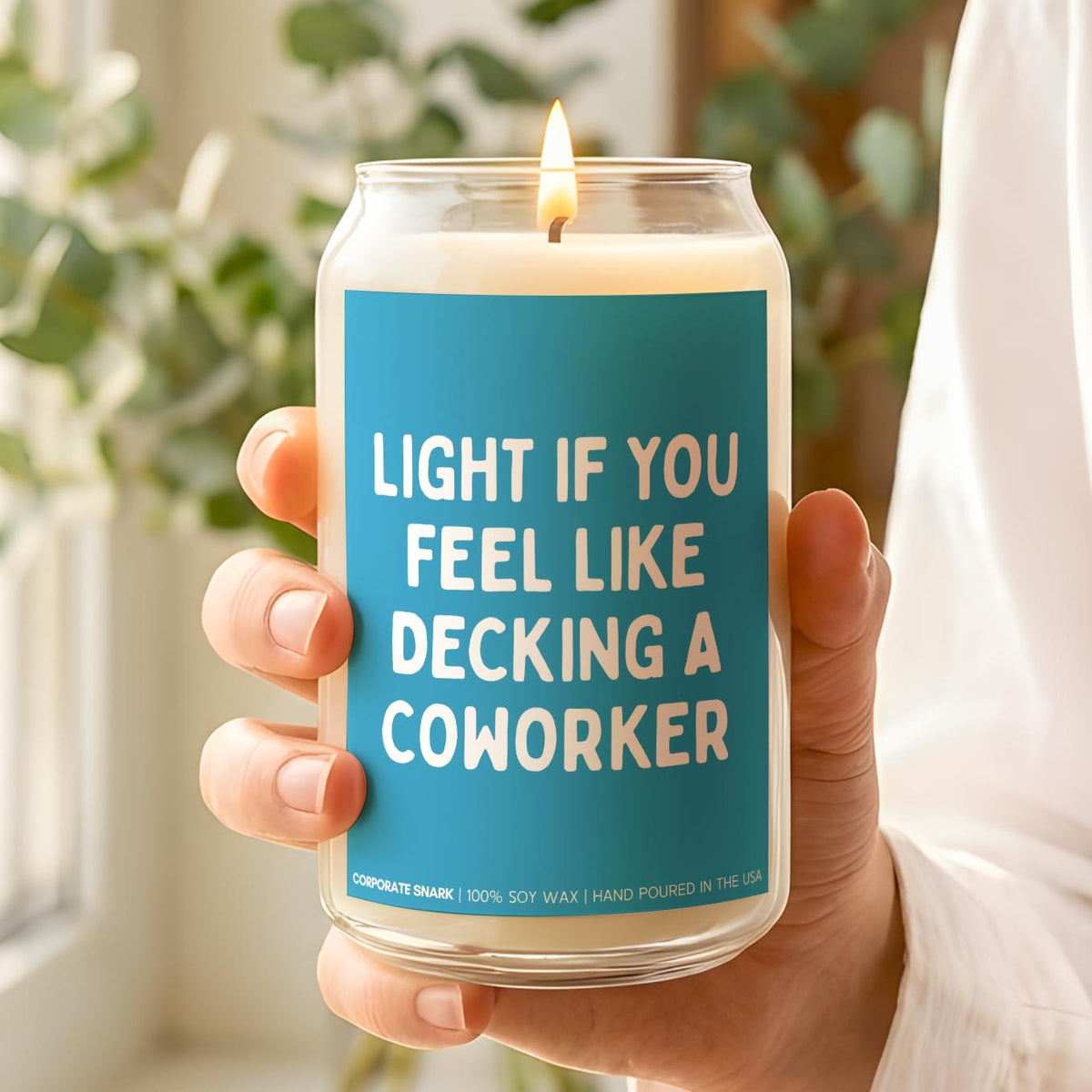 Light This If You Feel Like Decking Candle