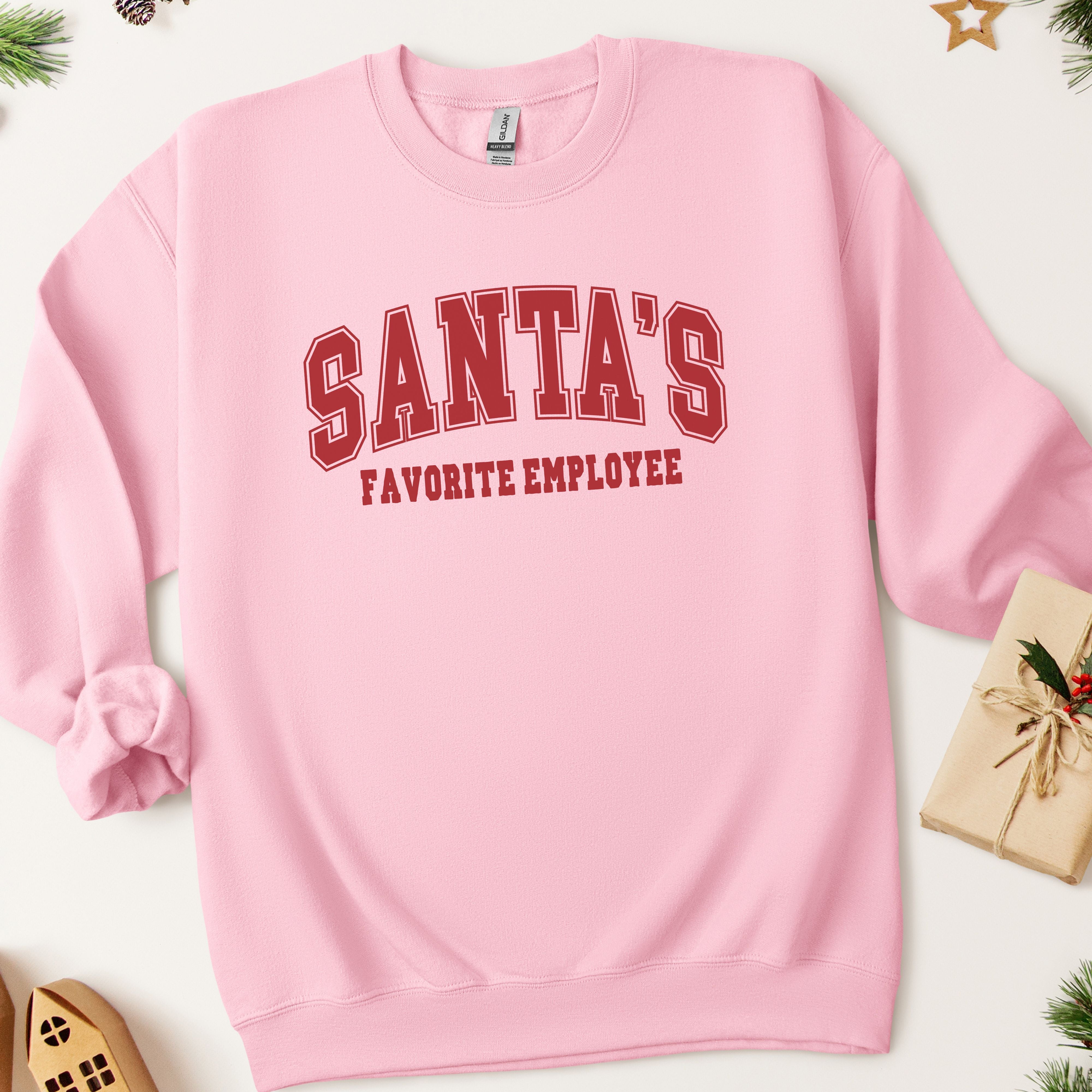 Santa's Favorite Employee Christmas Sweatshirt