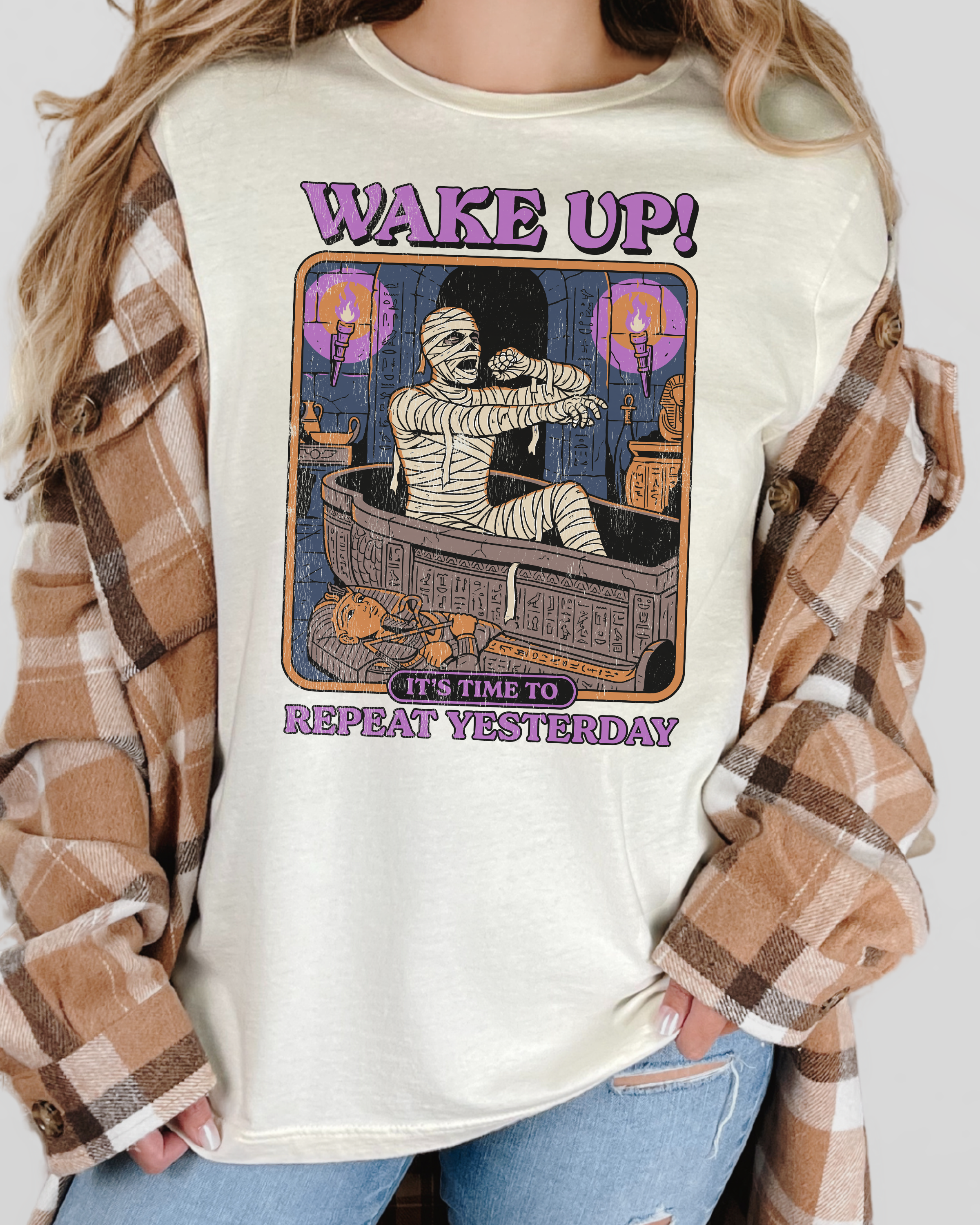 Wake Up Time To Repeat T-shirt