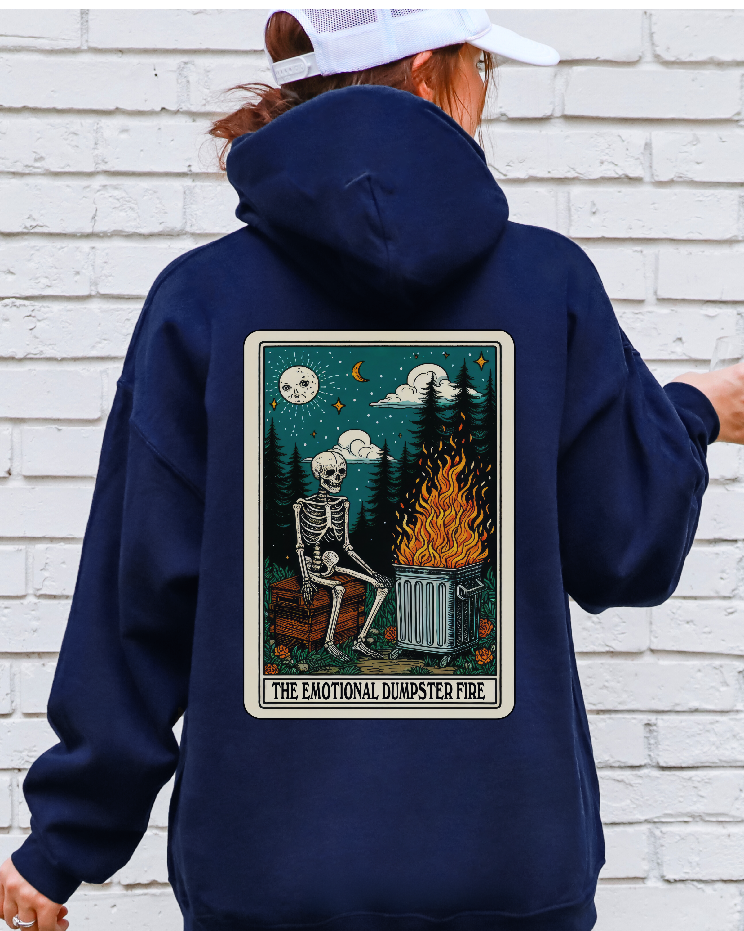 Emotional Dumpster Fire Hoodie