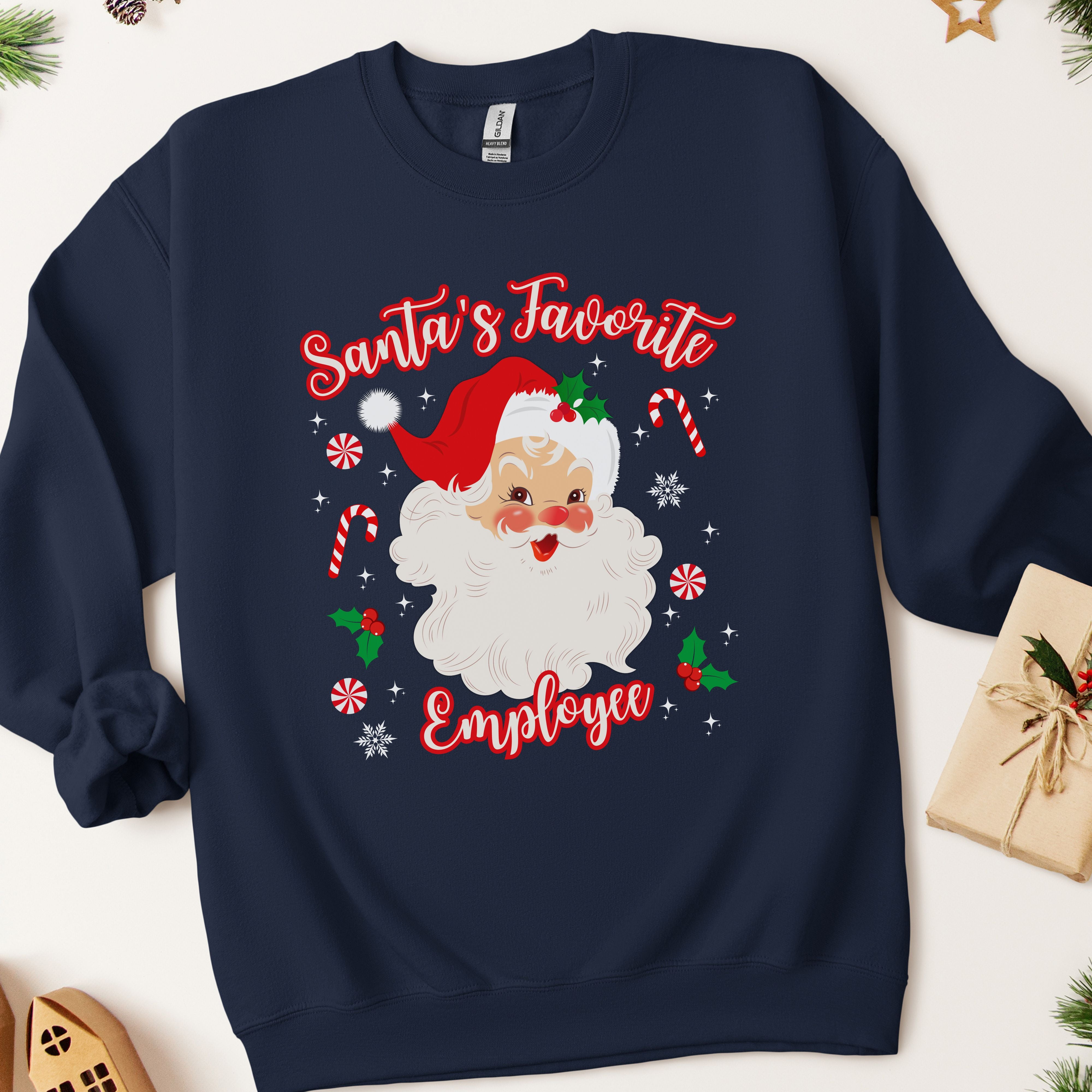 Santa's Favorite Employee Sweatshirt